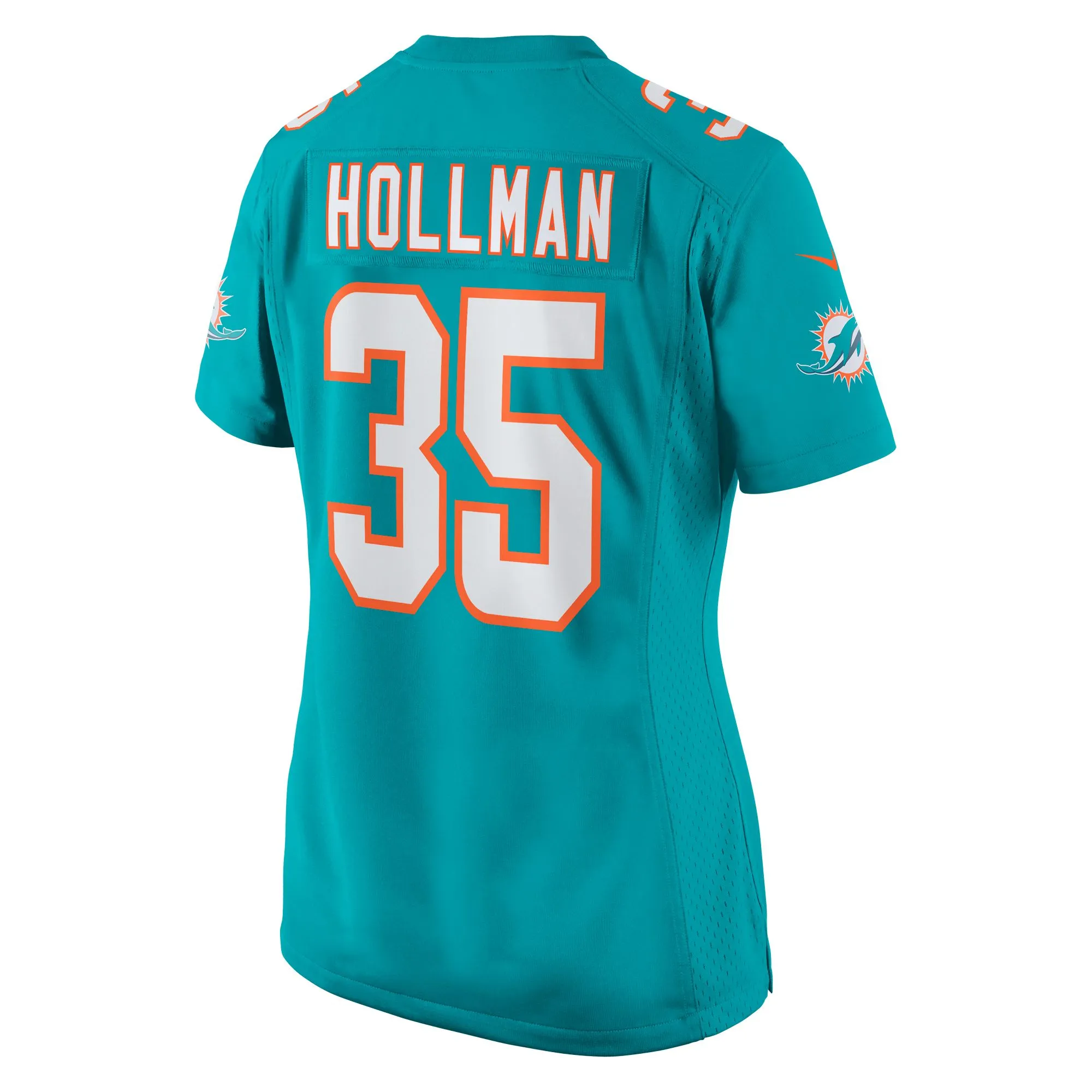 Ka'Dar Hollman Miami Dolphins  Women's Home Game Player Jersey - Aqua