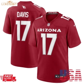 Kaden Davis Arizona Cardinals  Team Game Jersey    Cardinal