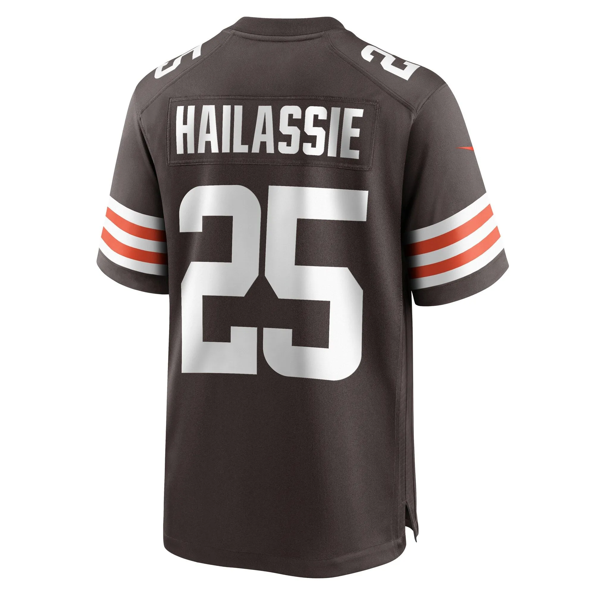 Kahlef Hailassie Cleveland Browns  Team Game Jersey -  Brown