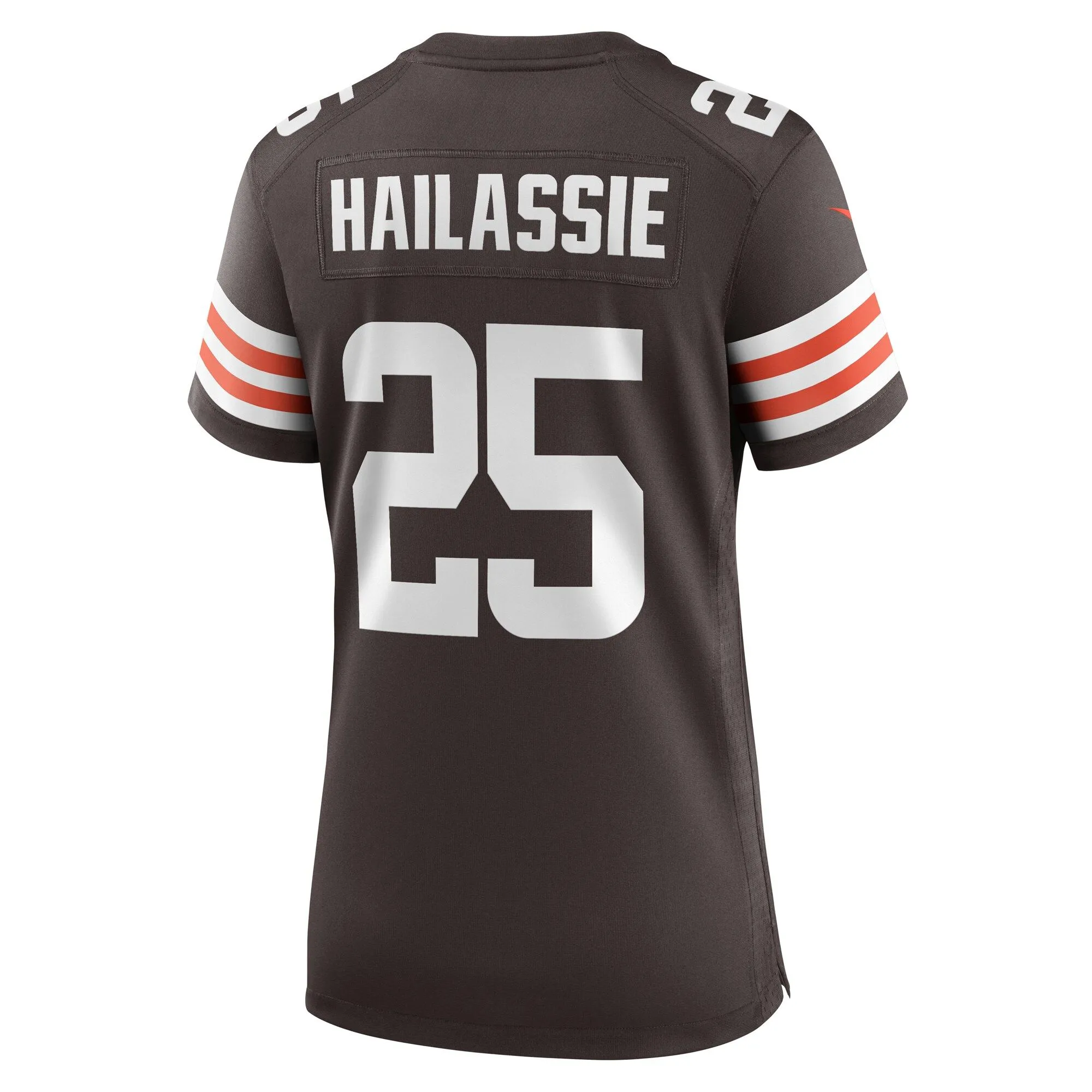 Kahlef Hailassie Cleveland Browns  Women's Team Game Jersey -  Brown