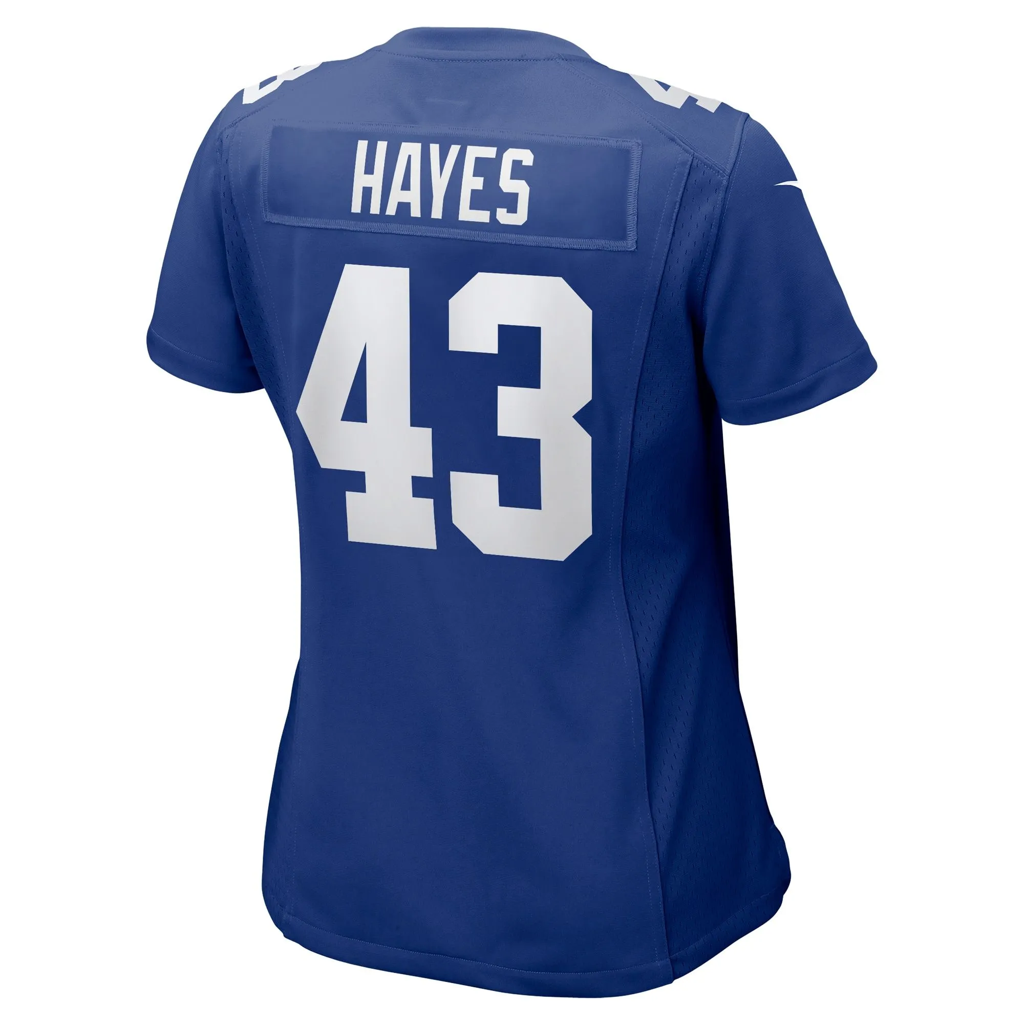 Kaleb Hayes New York Giants  Women's Team Game Jersey -  Royal