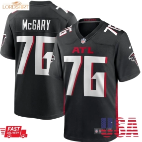 Kaleb Mcgary Atlanta Falcons  Game Jersey   Black