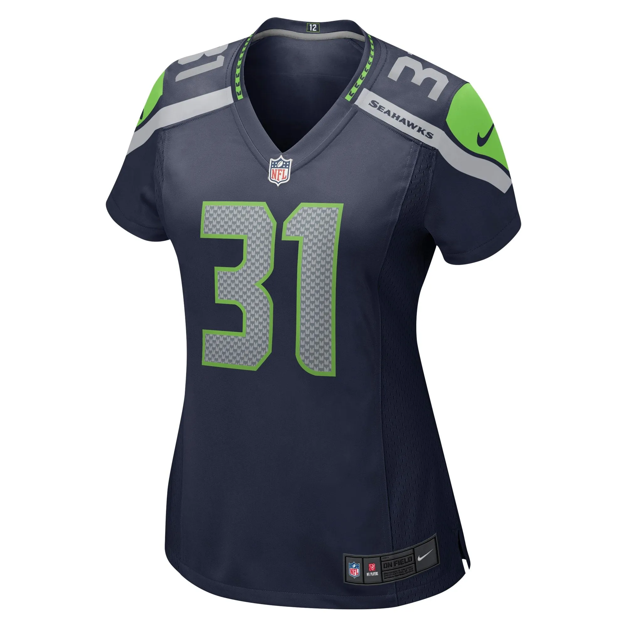 Kam Chancellor Seattle Seahawks Women's  Retired Player Game Jersey - College Navy