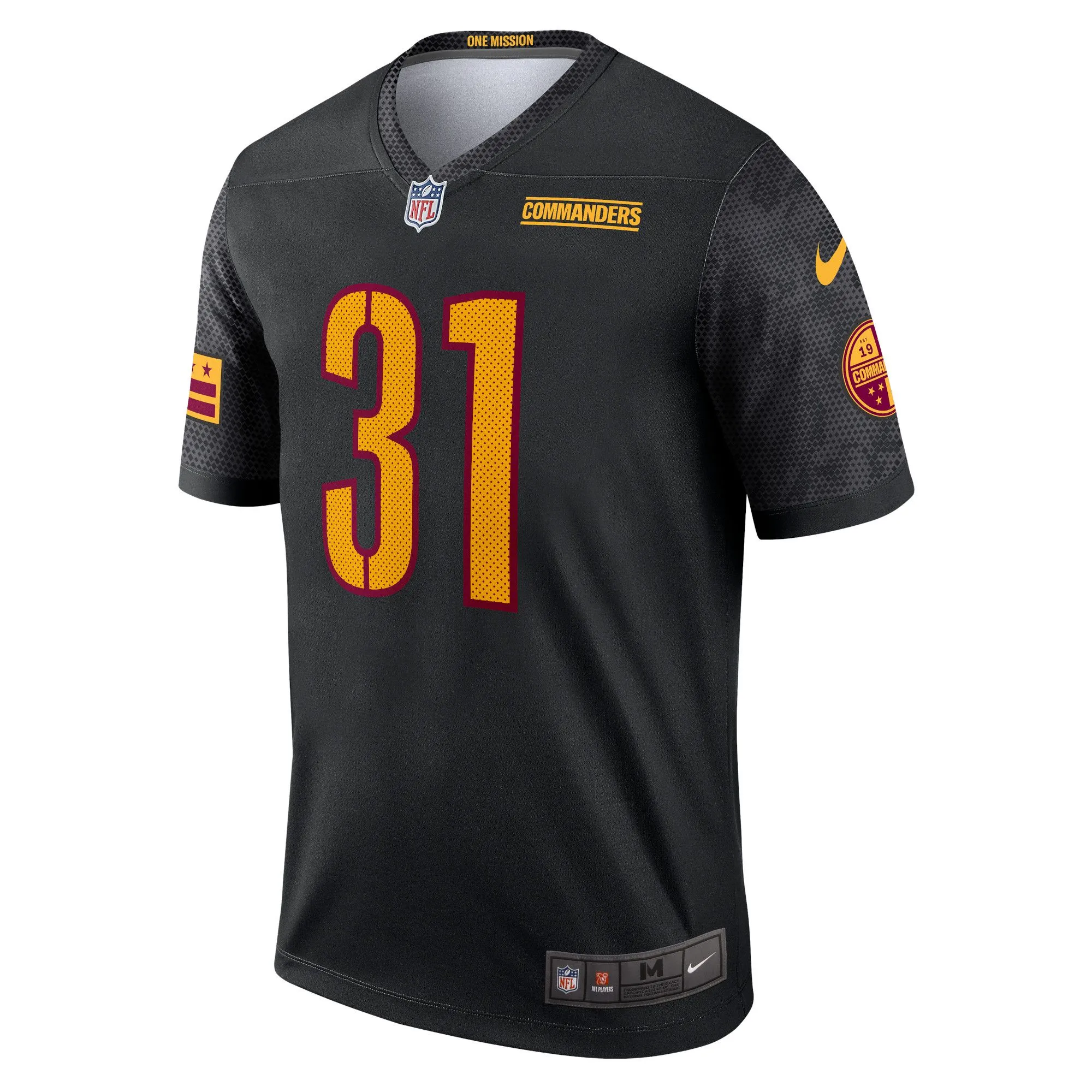 Kamren Curl Washington Commanders  Alternate - Black