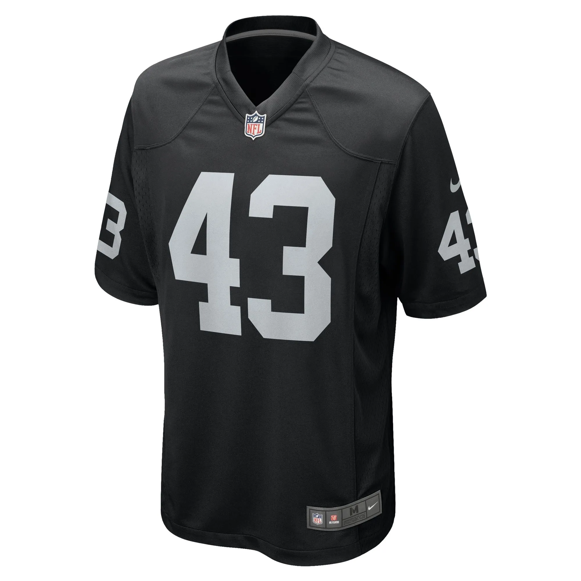 Kanai Mauga Las Vegas Raiders  Team Game Jersey -  Black