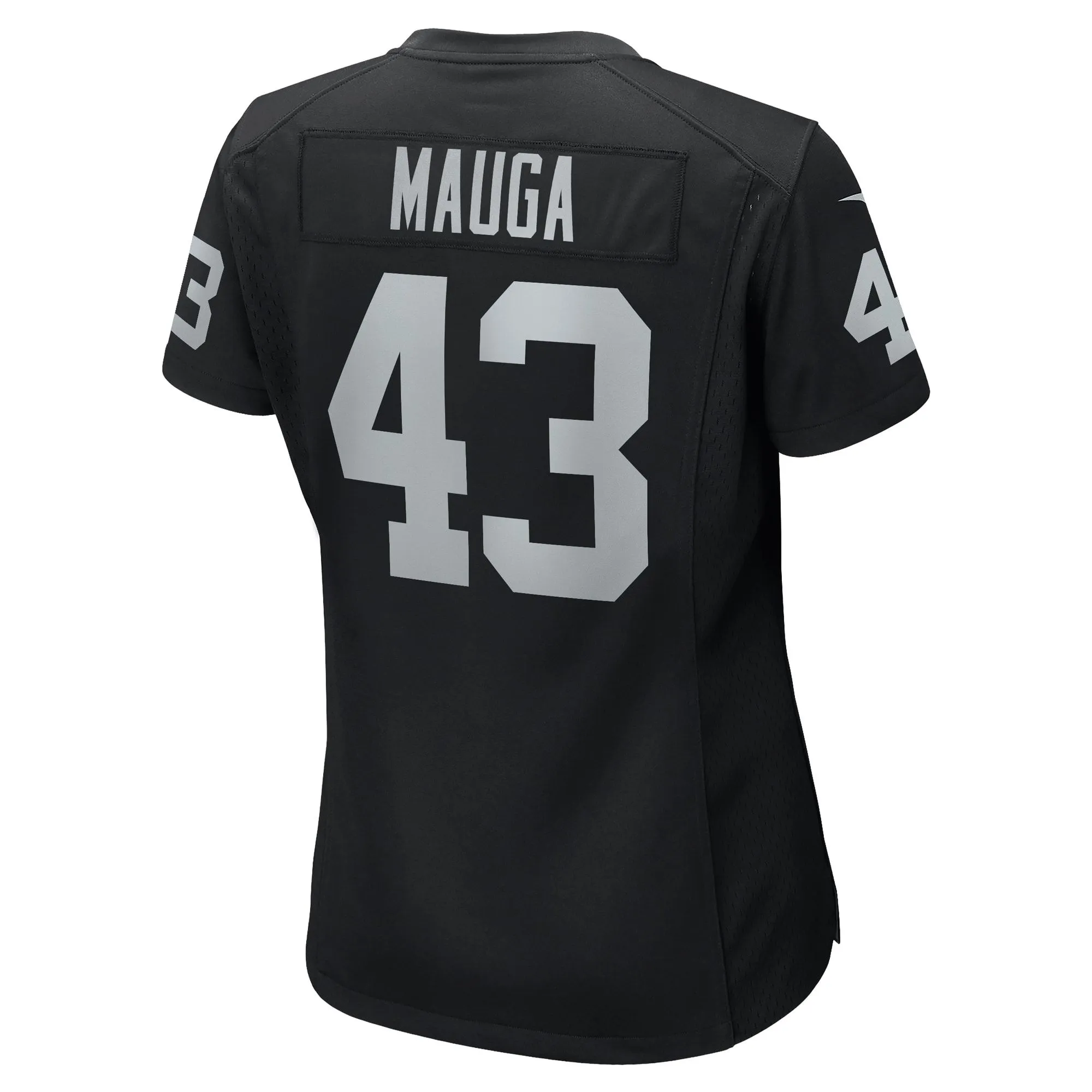 Kanai Mauga Las Vegas Raiders  Women's Team Game Jersey -  Black