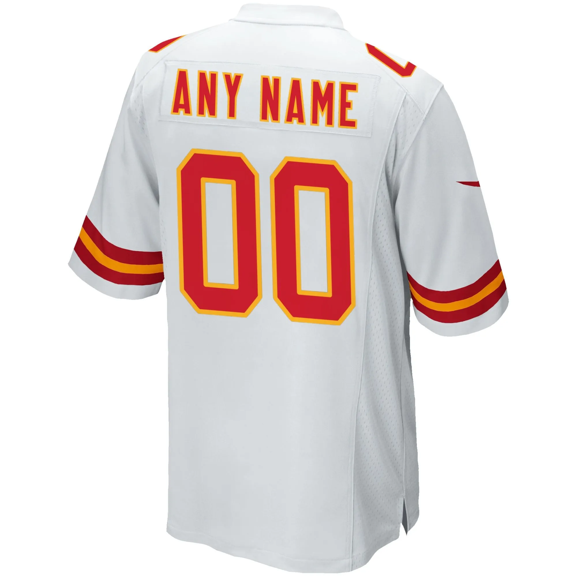 Kansas City Chiefs  Custom Game Jersey - White