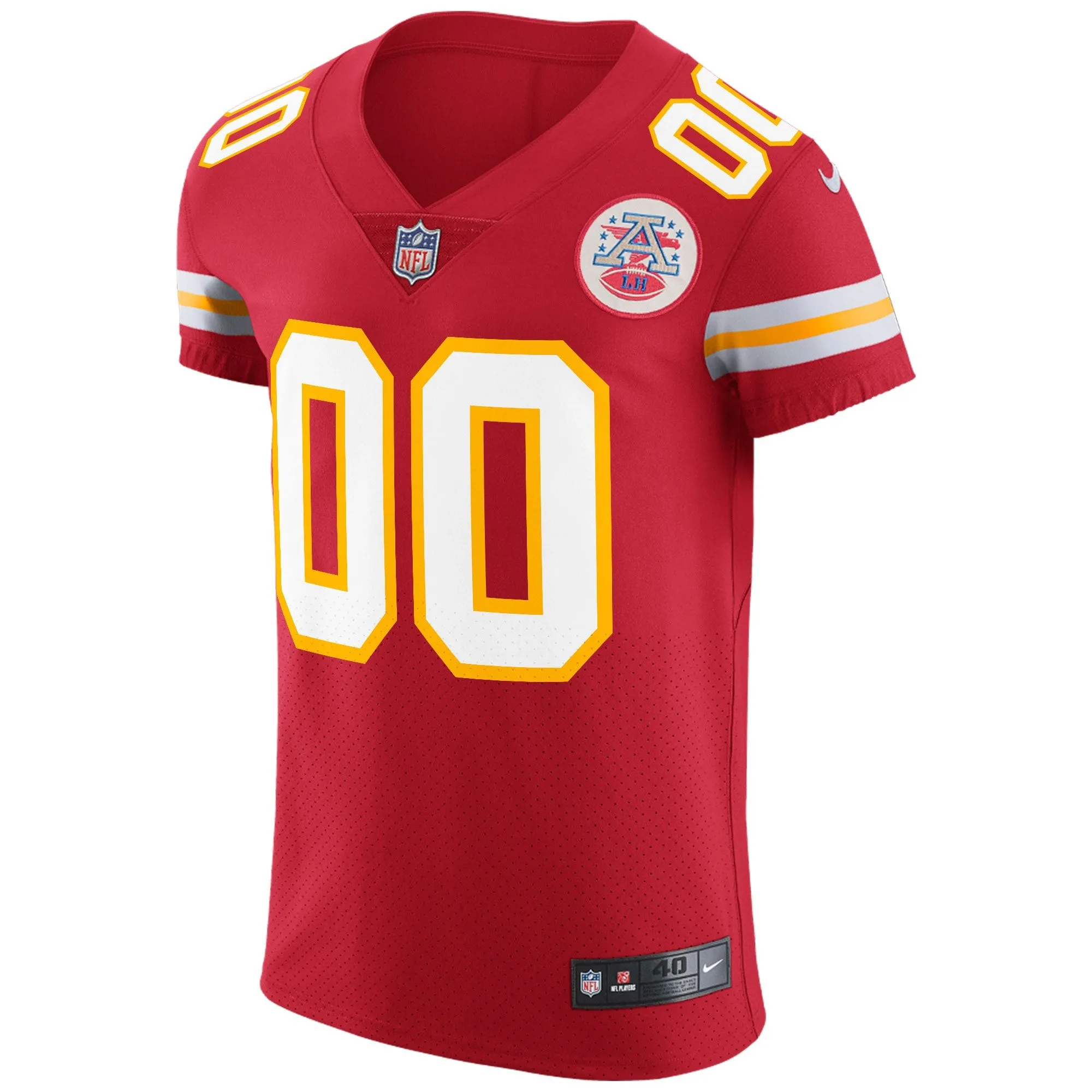 Kansas City Chiefs  Vapor Untouchable Custom Elite Jersey - Red