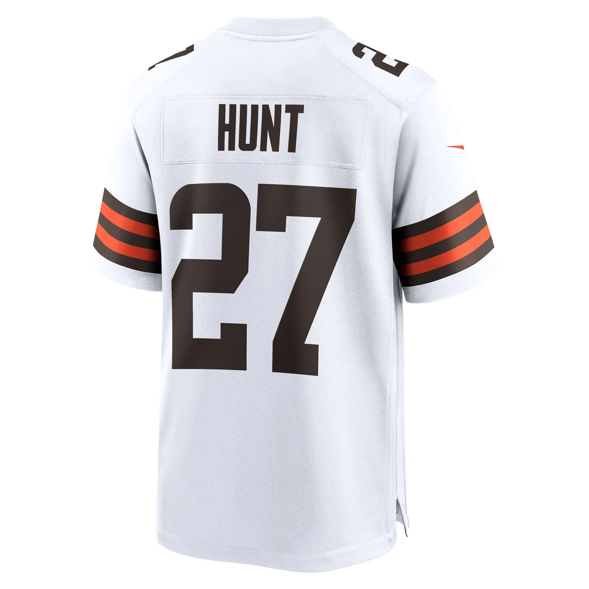 Kareem Hunt Cleveland Browns  Game Player Jersey - White