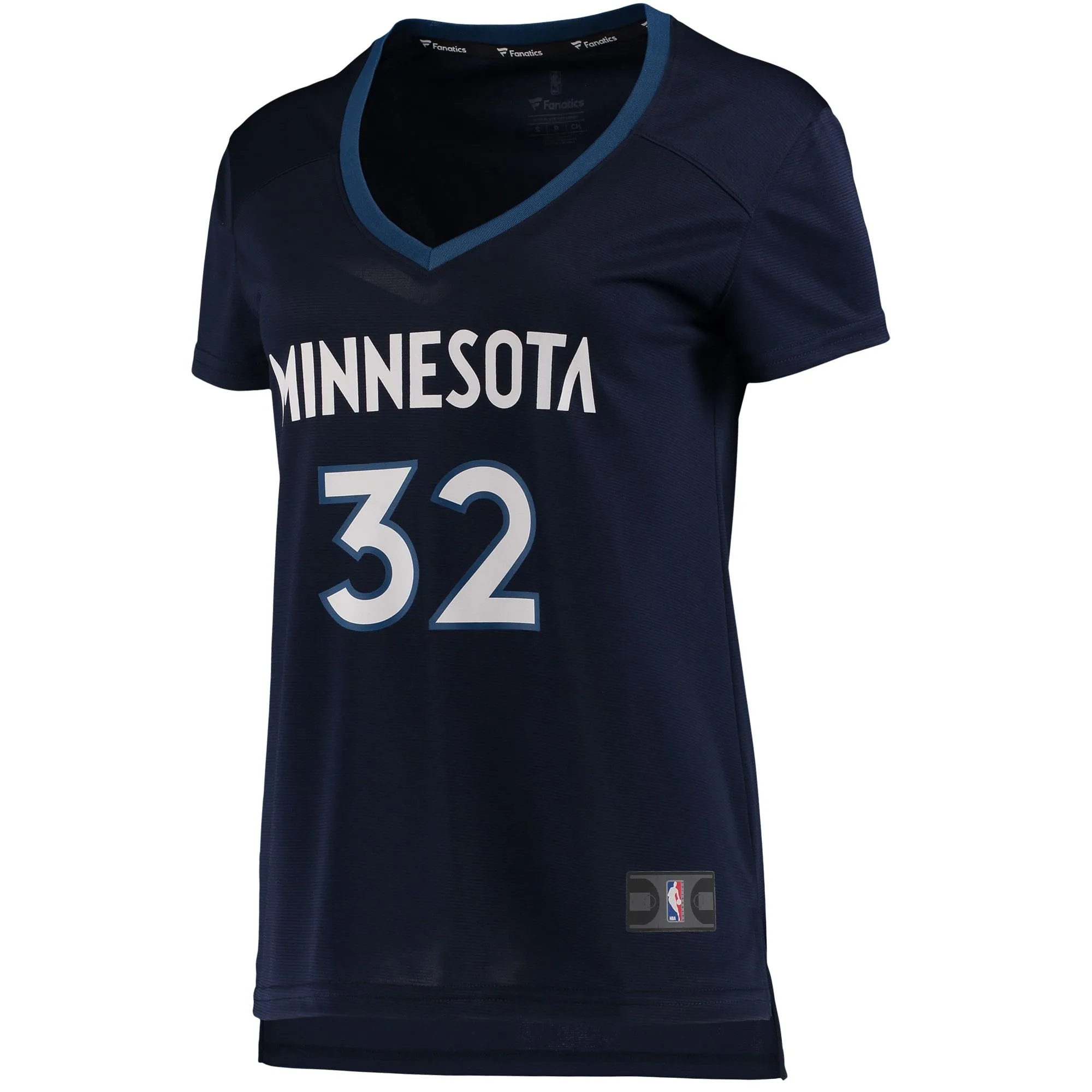 Karl-Anthony Towns Minnesota Timberwolves Fanatics Branded Women's Fast Break Replica Jersey Navy - Icon Edition