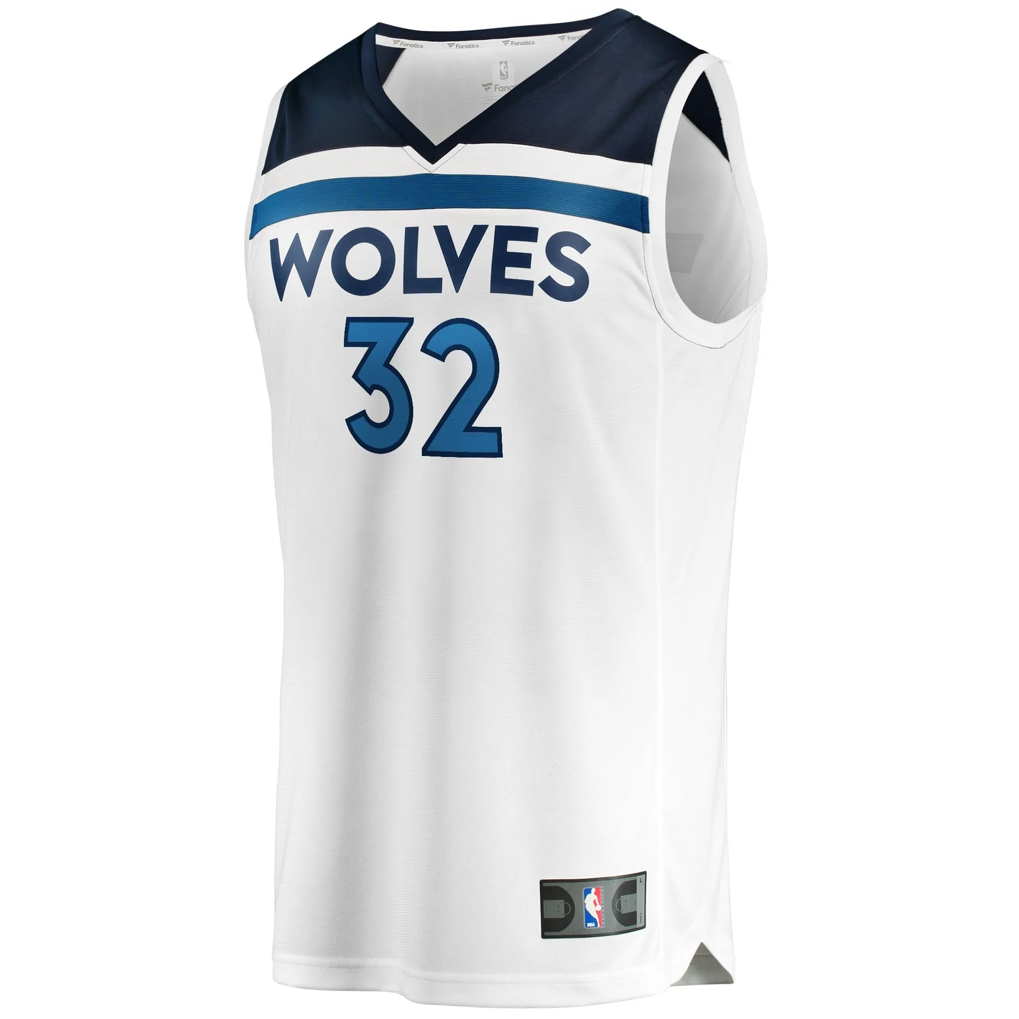 Karl-Anthony Towns Minnesota Timberwolves Fanatics Branded Youth Fast Break Replica Player Jersey - Association Edition - White