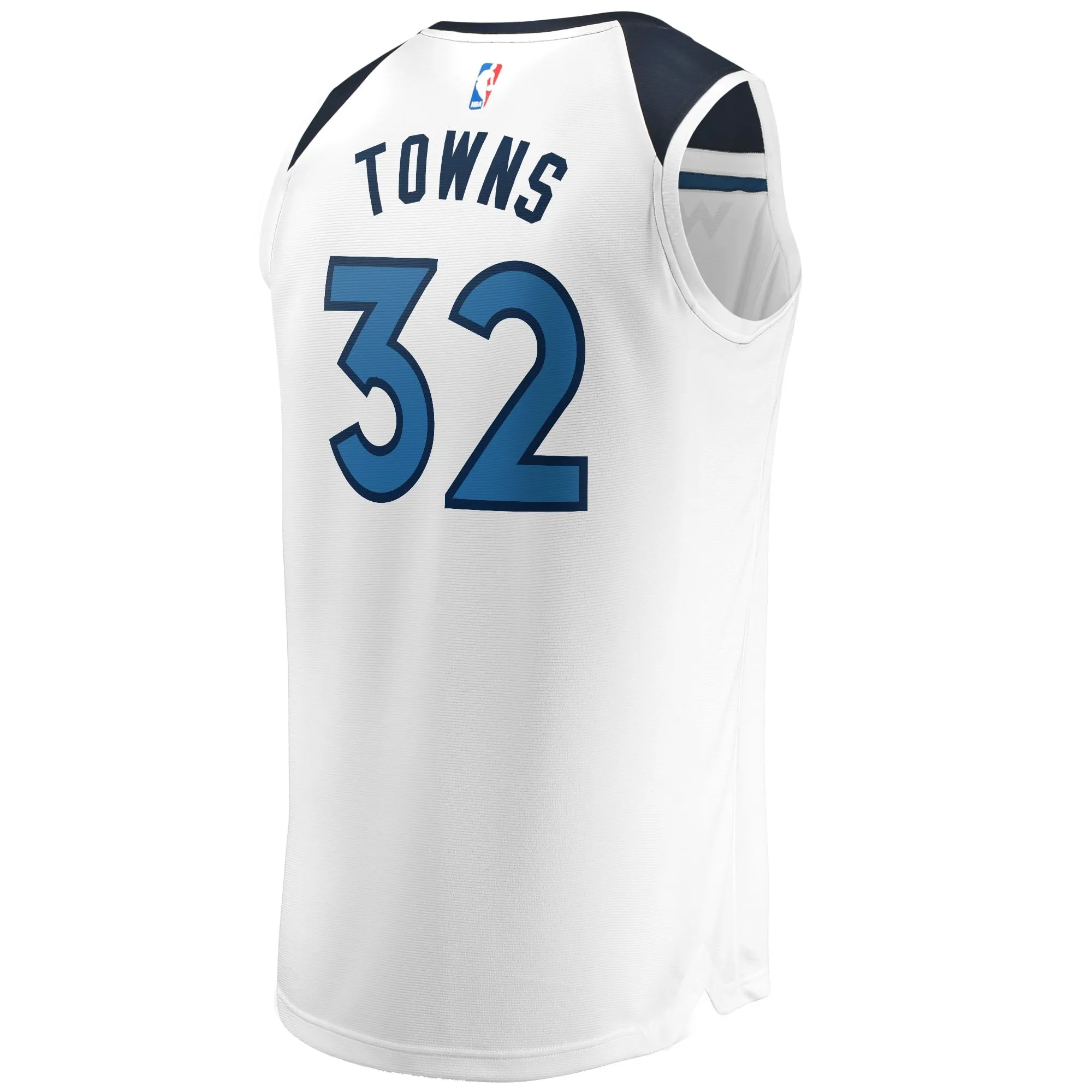 Karl-Anthony Towns Minnesota Timberwolves Fanatics Branded Youth Fast Break Replica Player Jersey - Association Edition - White