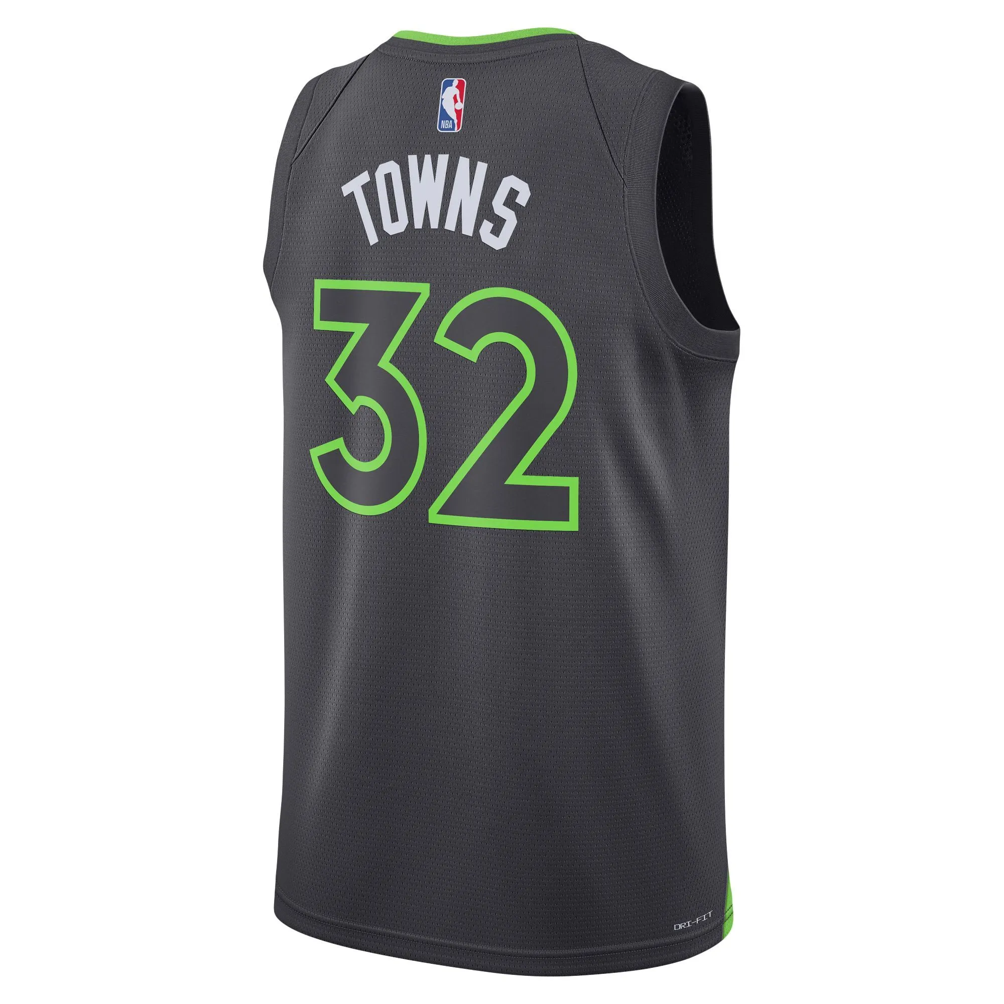 Karl-Anthony Towns Minnesota Timberwolves Jordan Brand Unisex Swingman Jersey - Statement Edition - Charcoal