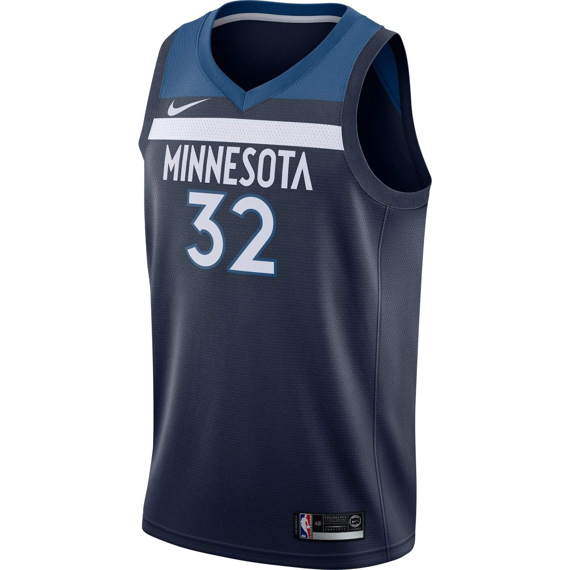 Karl-Anthony Towns Minnesota Timberwolves  Swingman Jersey Navy - Icon Edition