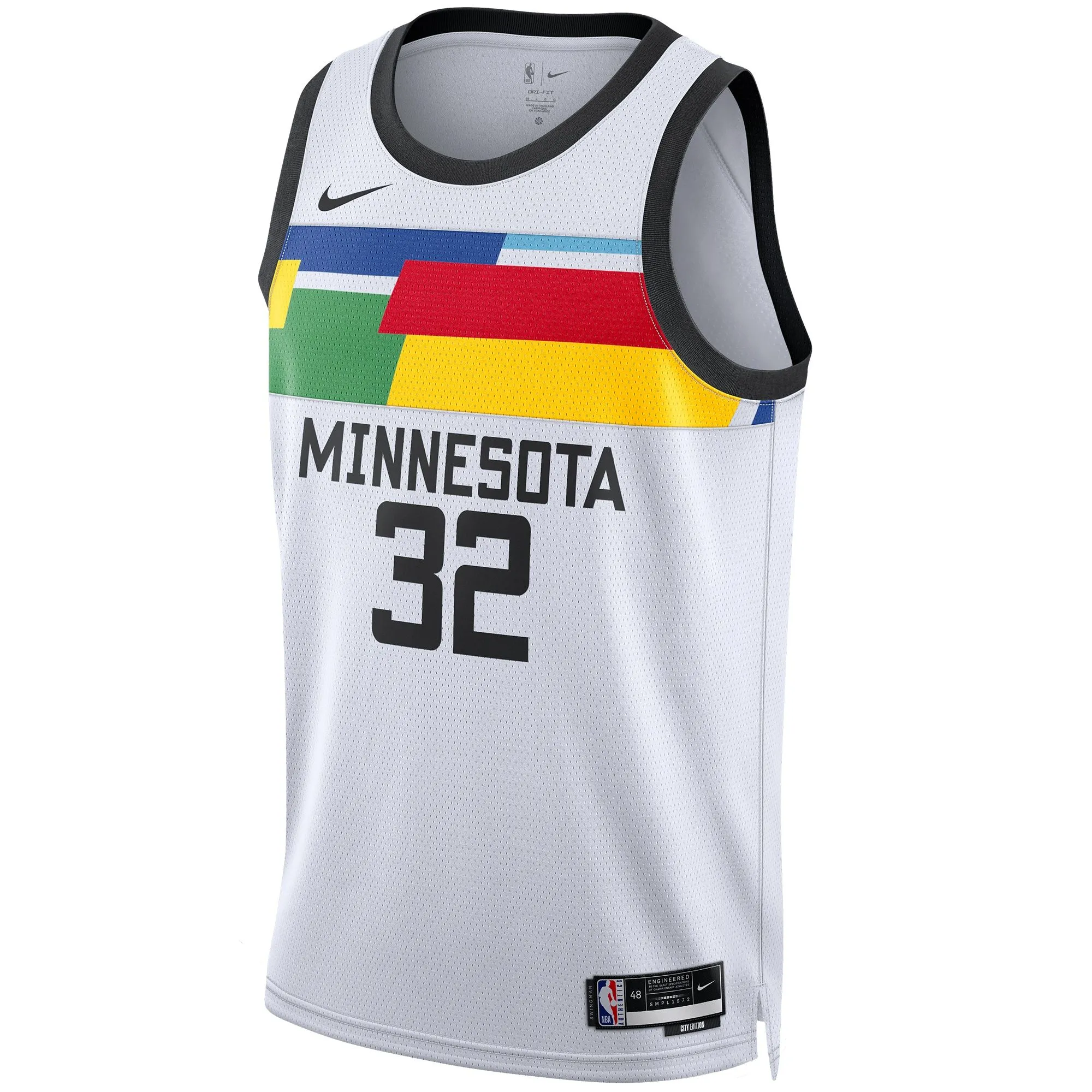 Karl-Anthony Towns Minnesota Timberwolves  Unisex 2022/23 Swingman Jersey - City Edition - White