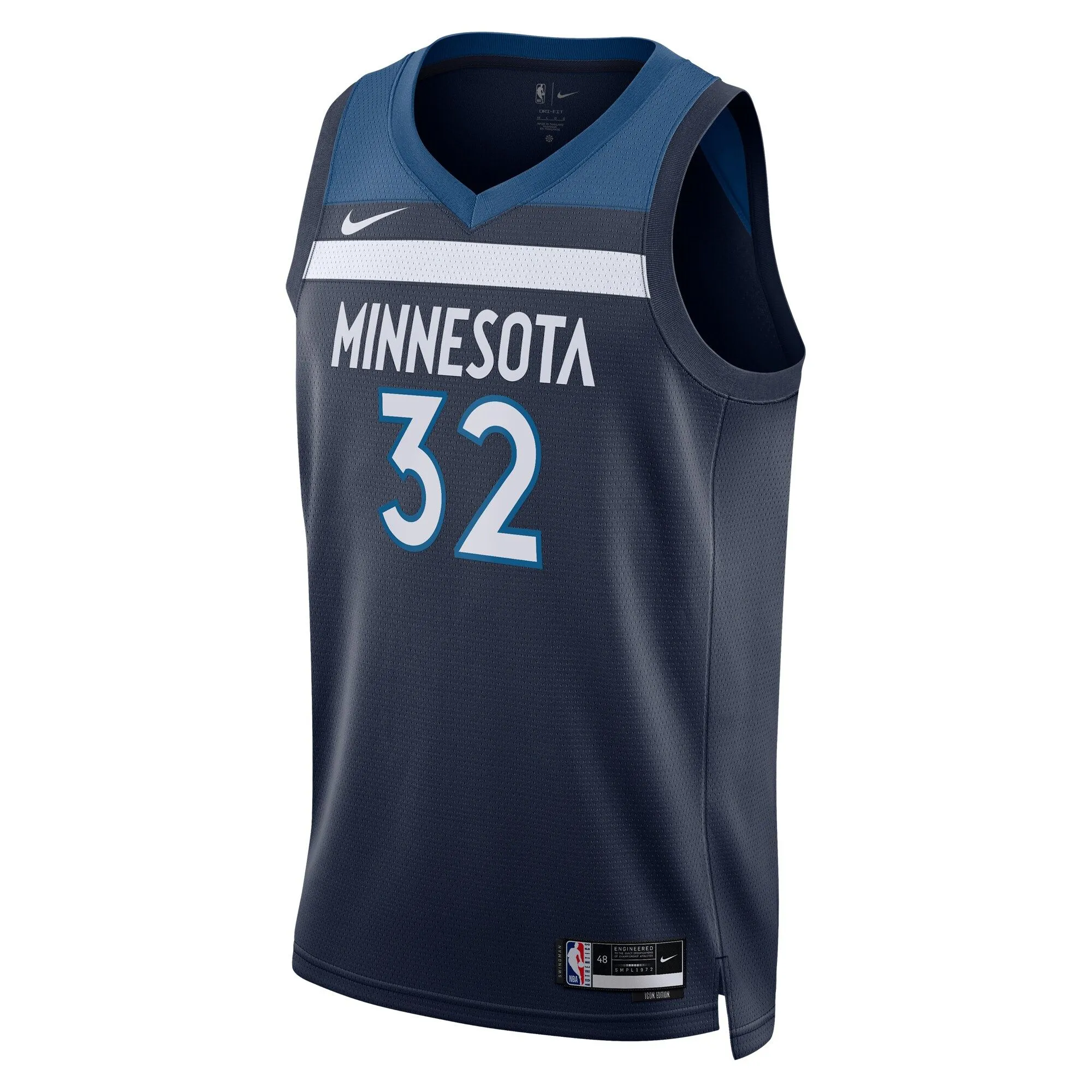 Karl-Anthony Towns Minnesota Timberwolves  Unisex Swingman Jersey - Icon Edition - Navy