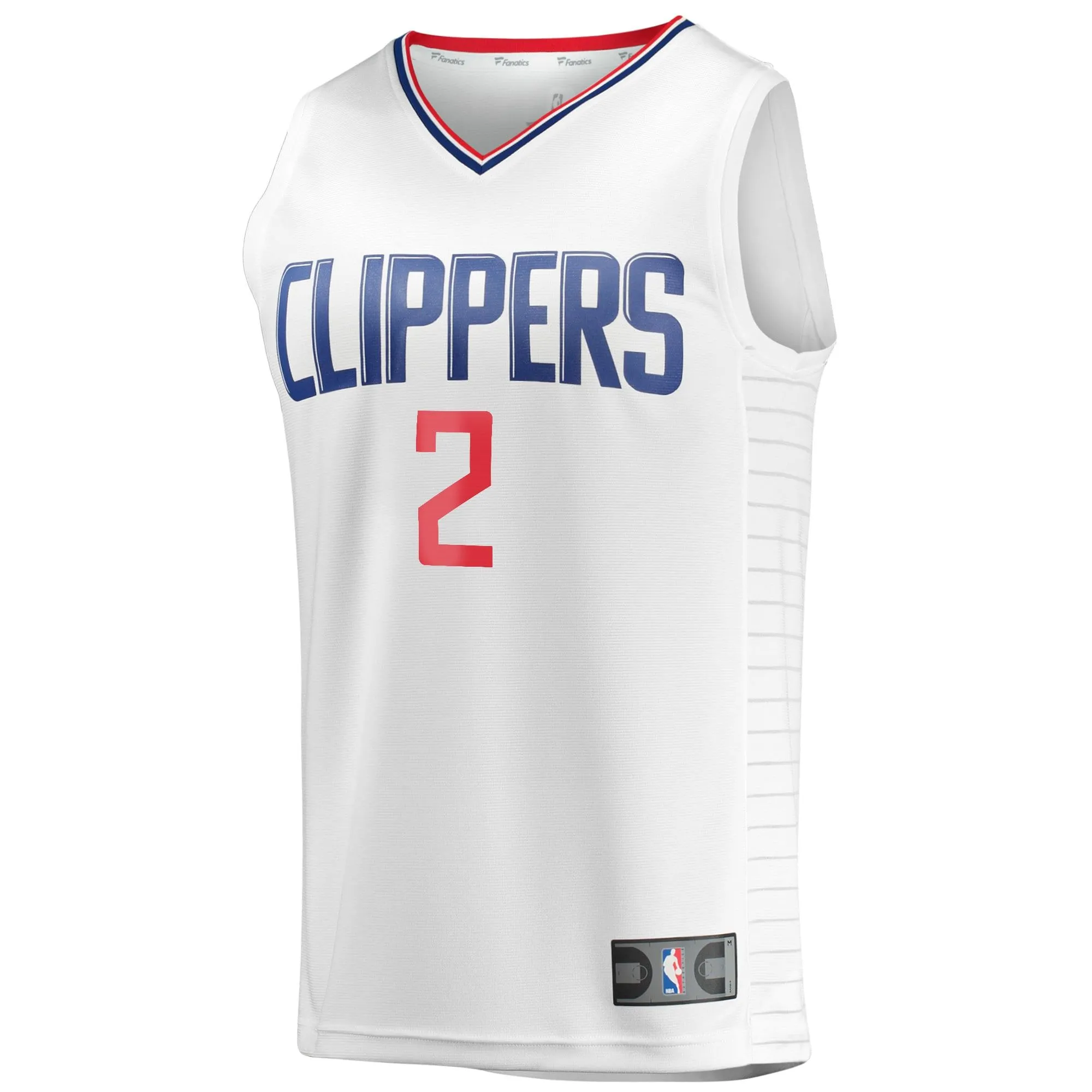 Kawhi Leonard LA Clippers Fanatics Branded Fast Break Player Jersey - Association Edition - White