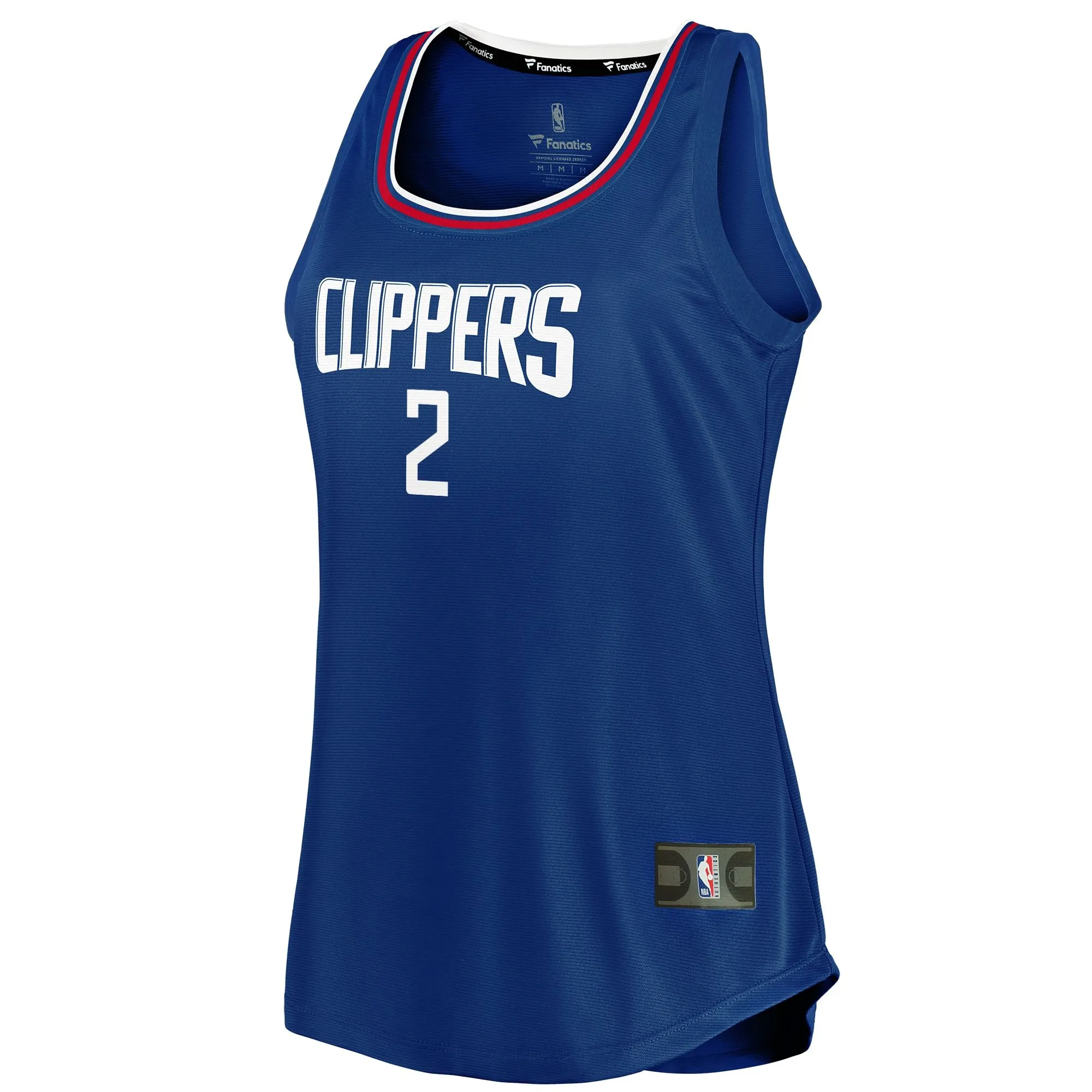 Kawhi Leonard LA Clippers Fanatics Branded Women's Fast Break Player Movement Jersey Tank Top - Royal