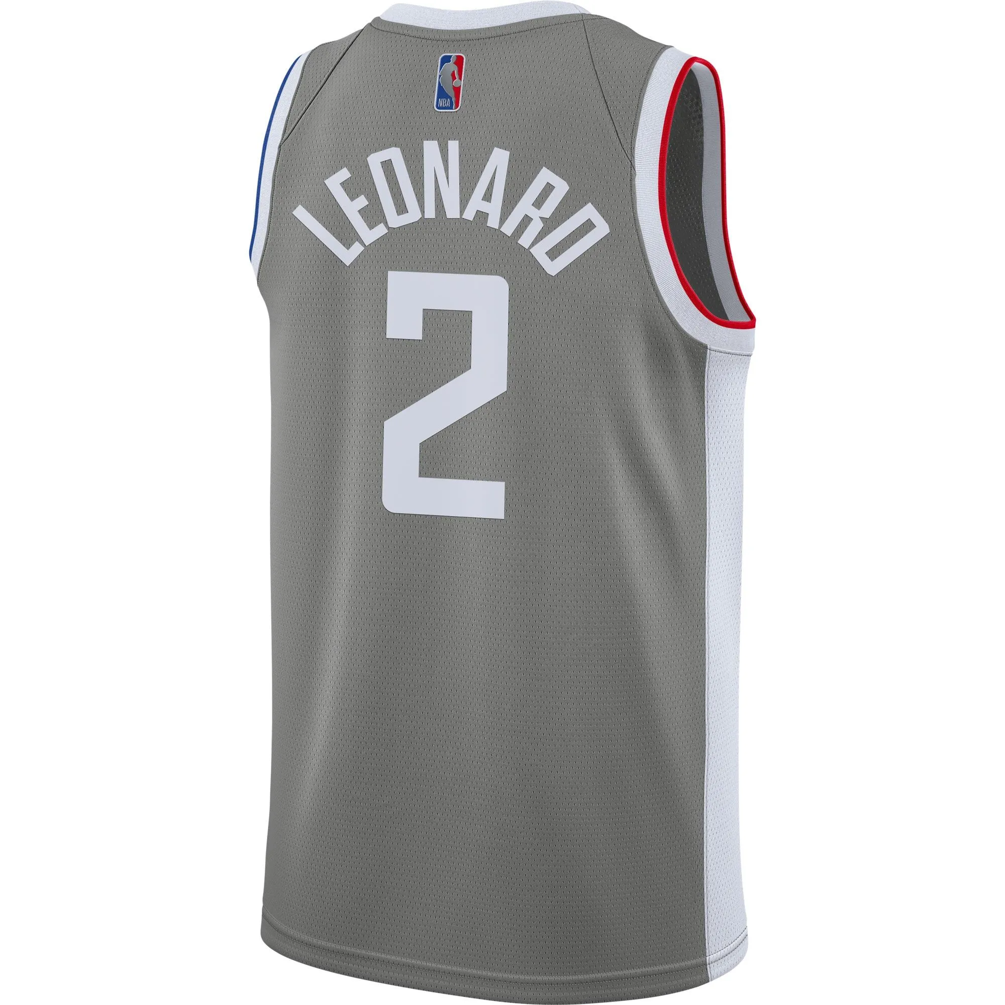 Kawhi Leonard LA Clippers  2020/21 Swingman Player Jersey Gray - Earned Edition