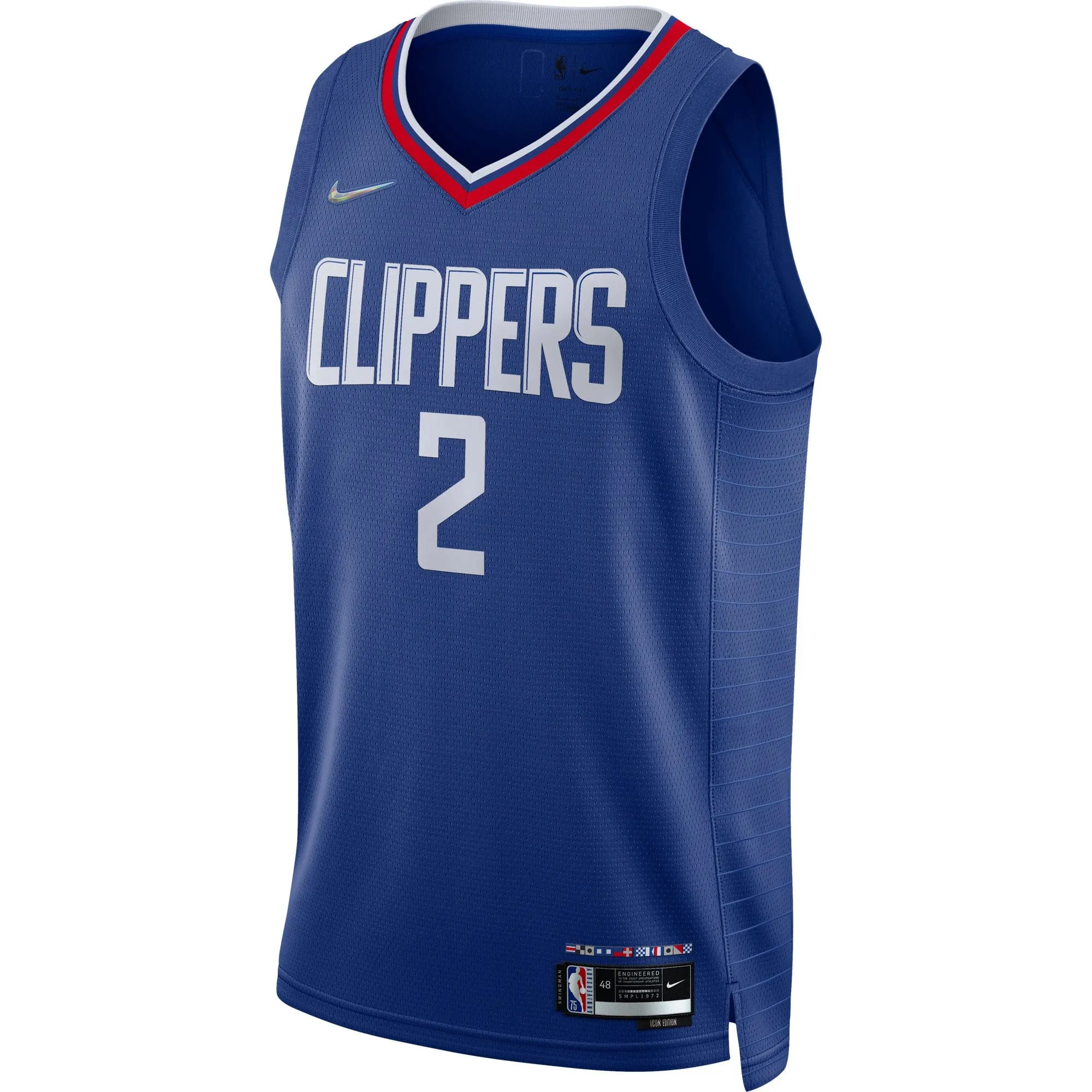 Kawhi Leonard LA Clippers  2021/22 Diamond Swingman Jersey - Icon Edition - Royal