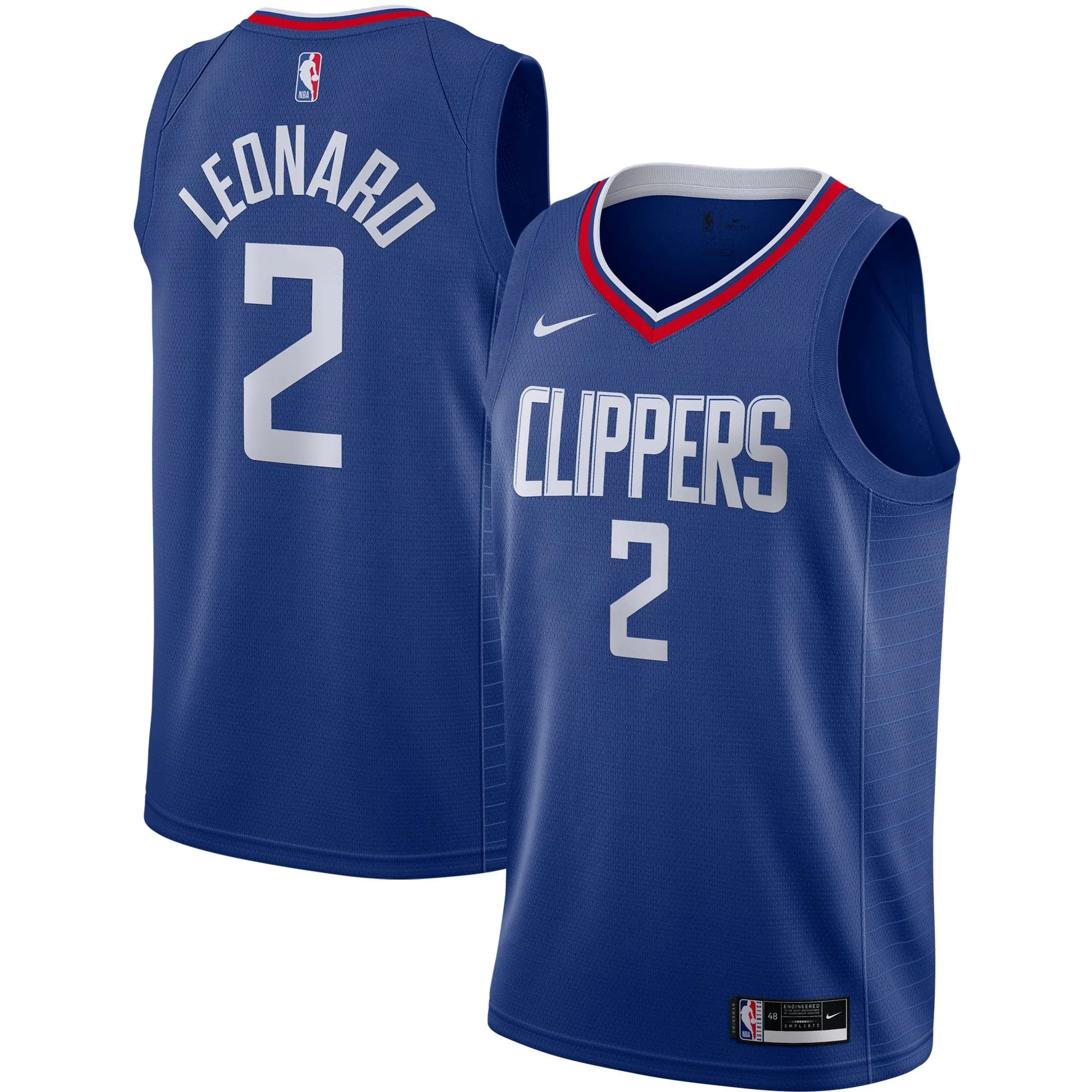 Kawhi Leonard LA Clippers  Swingman Jersey - Royal - Icon Edition