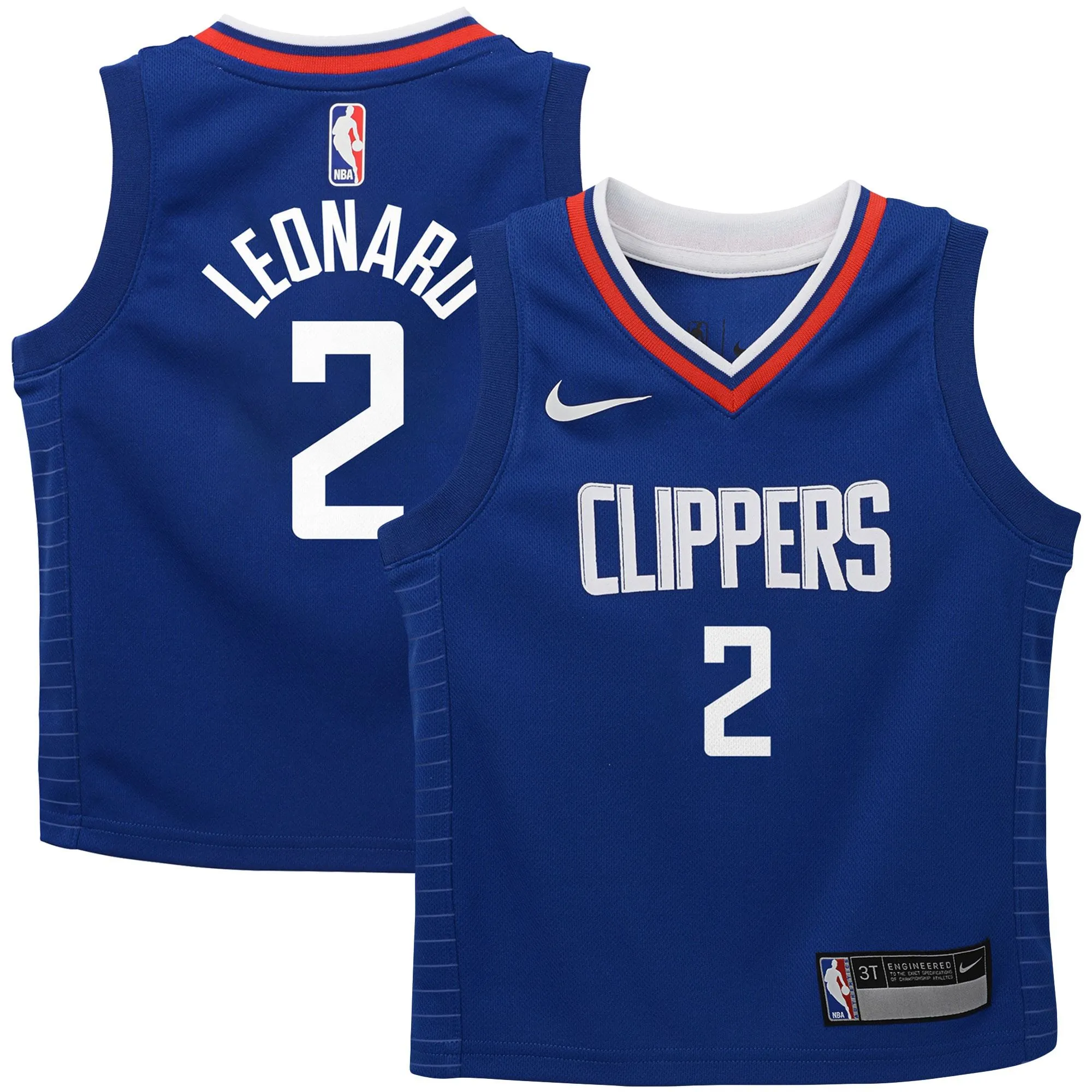 Kawhi Leonard LA Clippers  Toddler 2020/21 Replica Jersey - Icon Edition - Royal