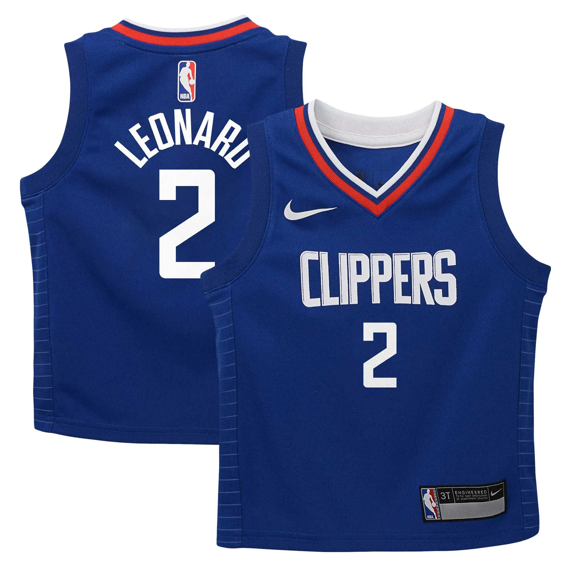 Kawhi Leonard LA Clippers  Toddler Swingman Player Jersey - Icon Edition - Blue