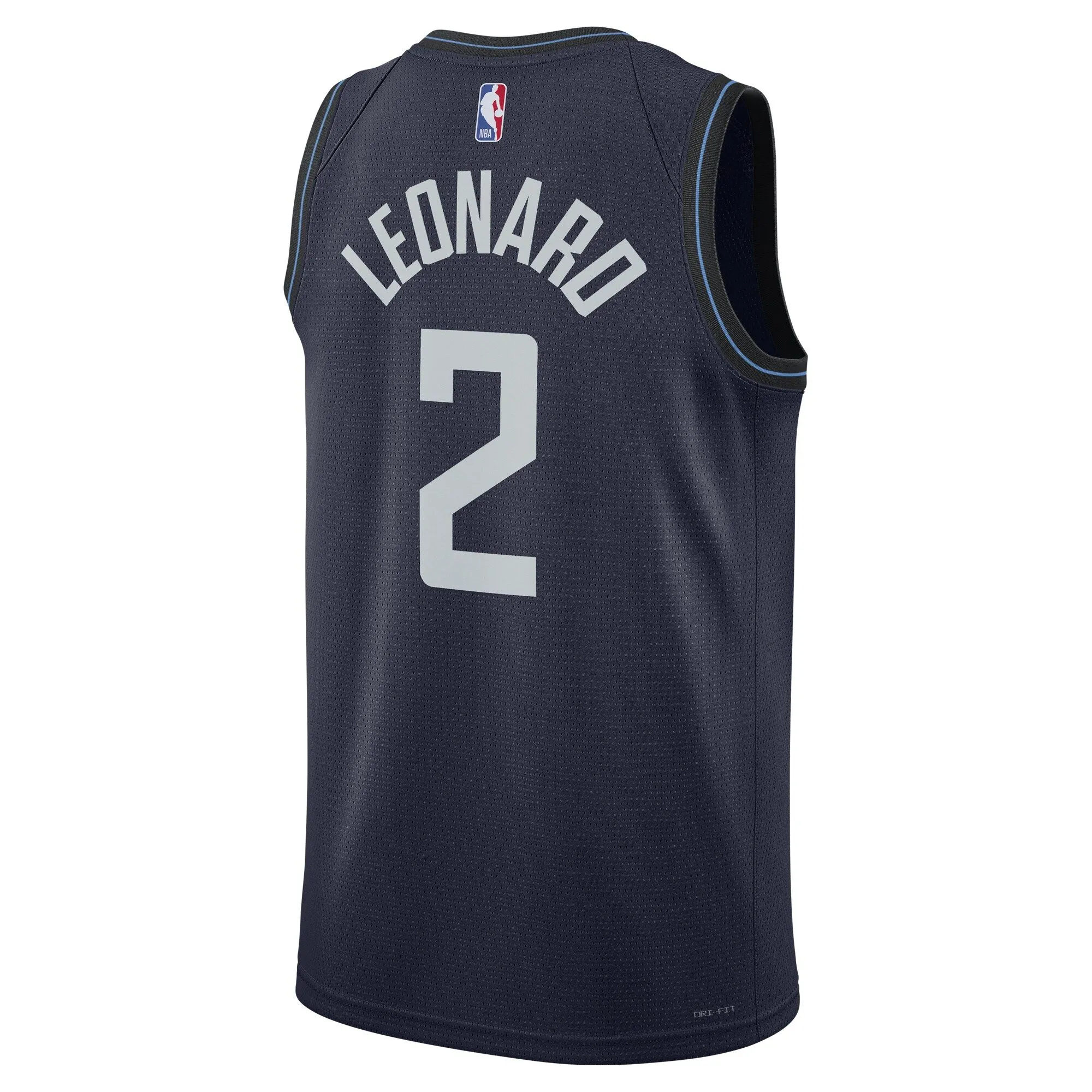 Kawhi Leonard LA Clippers  Unisex 2023/24 Swingman Jersey - Navy - City Edition