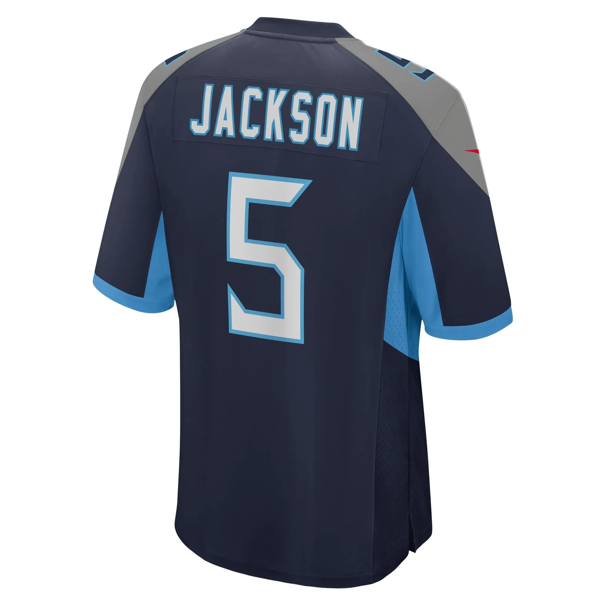 Kearis Jackson Tennessee Titans  Team Game Jersey -  Navy