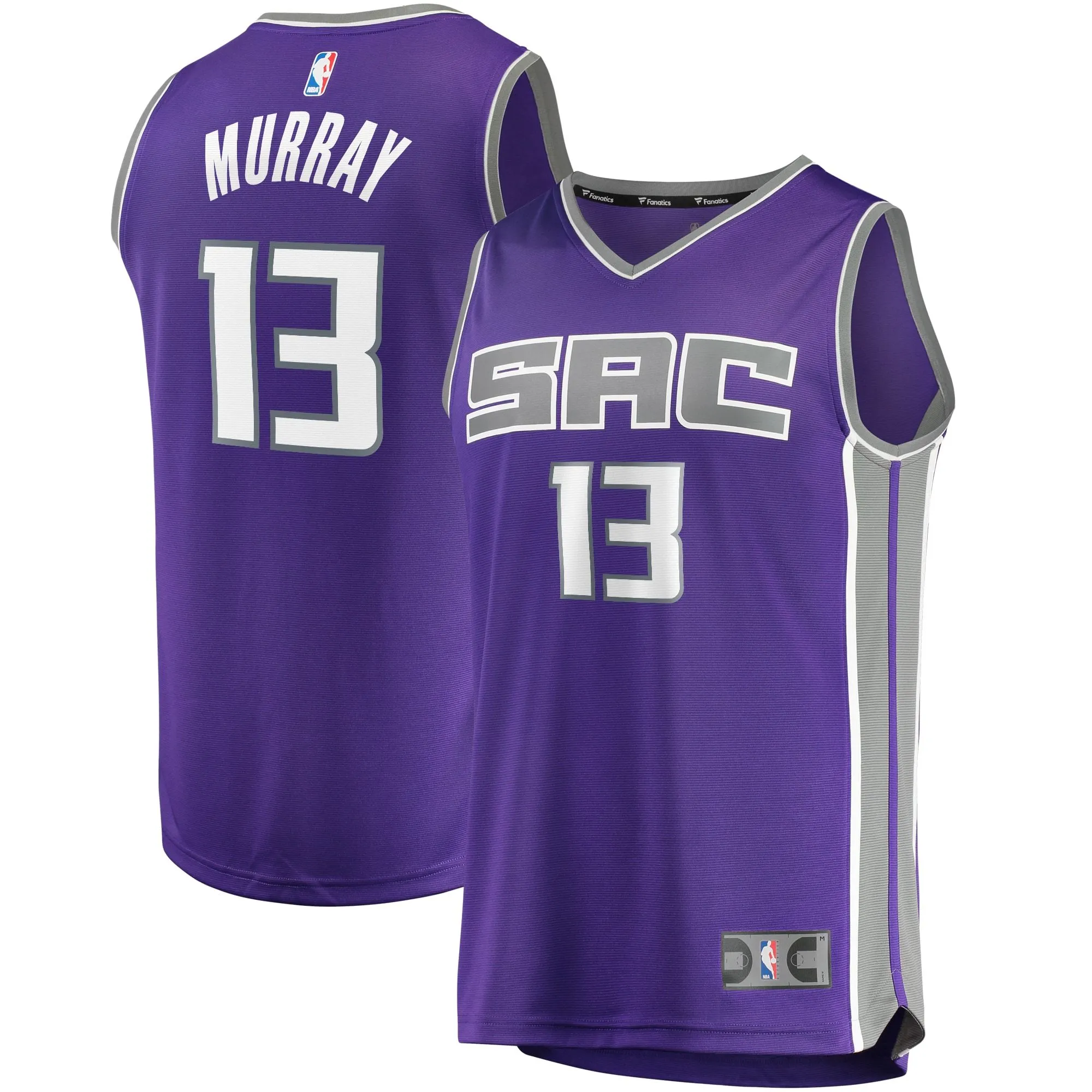 Keegan Murray Sacramento Kings Fanatics Branded Fast Break Replica Player Jersey - Icon Edition - Purple