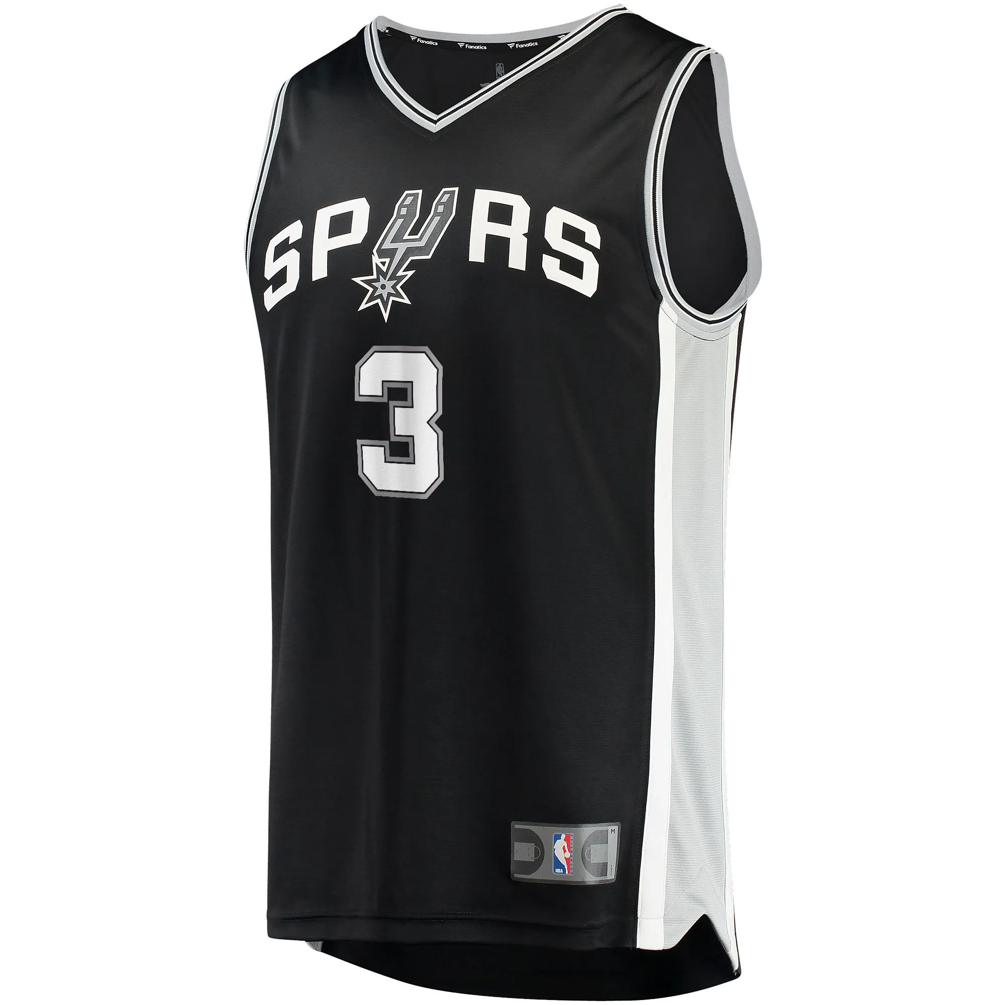 Keldon Johnson San Antonio Spurs Fanatics Branded Fast Break Replica Jersey - Icon Edition - Black