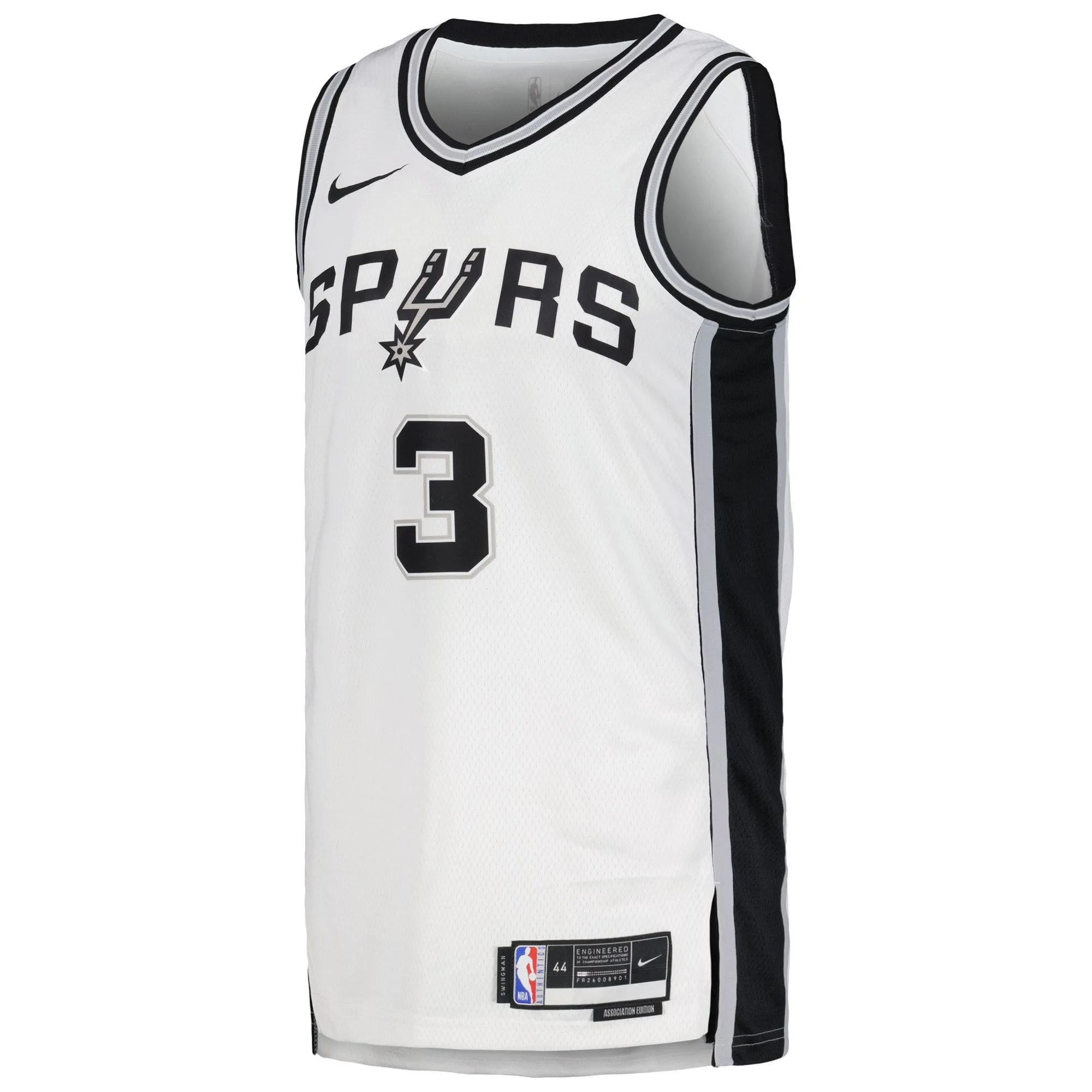 Keldon Johnson San Antonio Spurs  Unisex Swingman Jersey - Association Edition - White