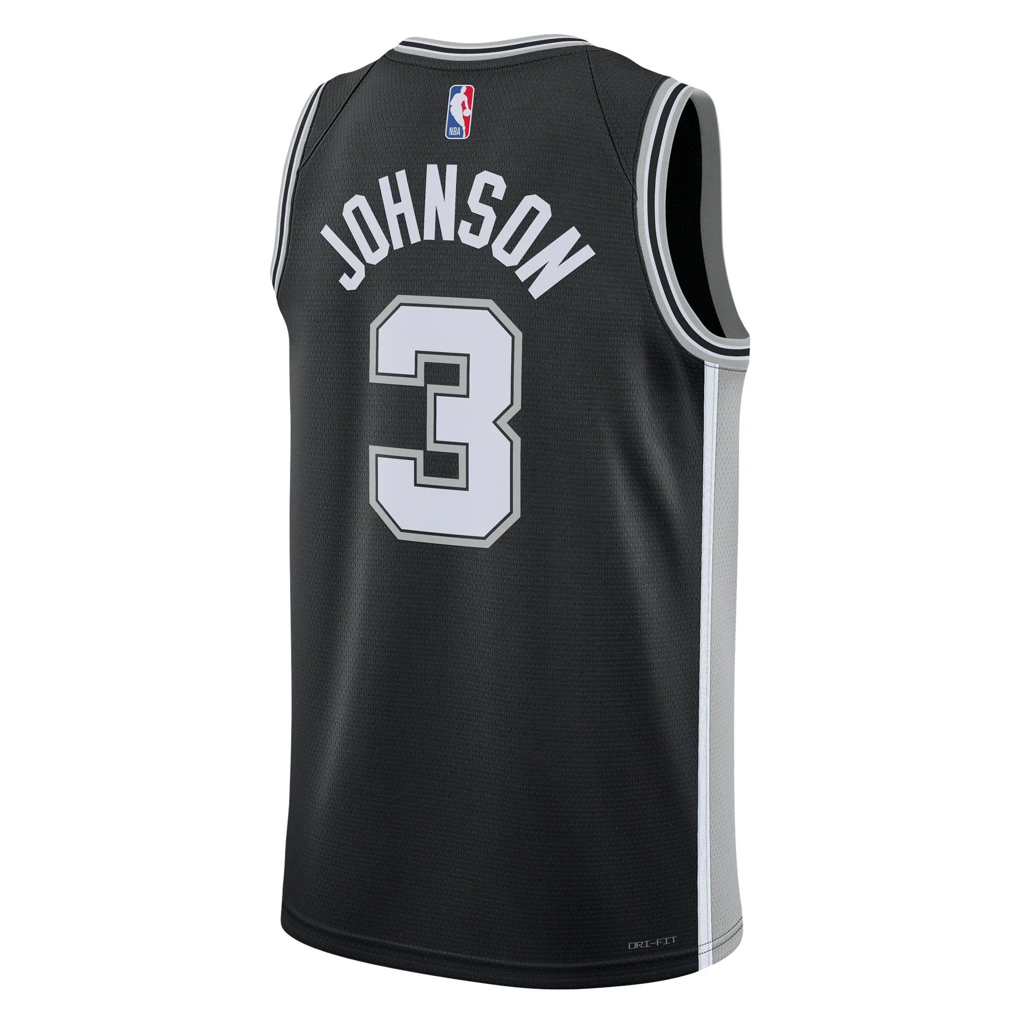 Keldon Johnson San Antonio Spurs  Unisex Swingman Jersey - Icon Edition - Black