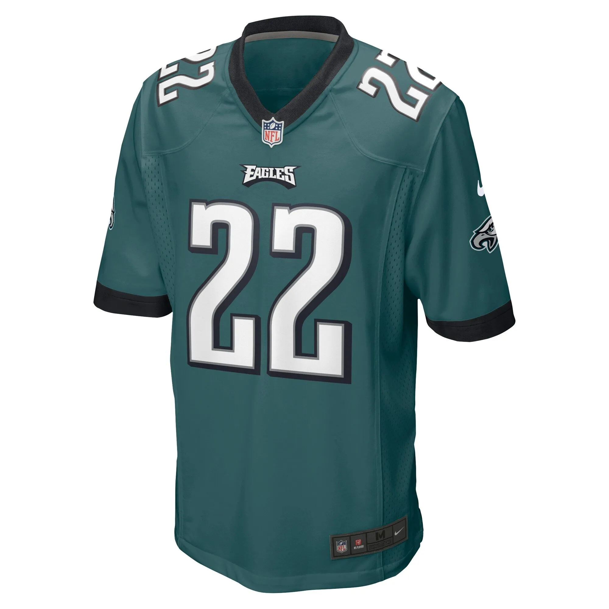 Kelee Ringo Philadelphia Eagles  Team Game Jersey - Midnight Green