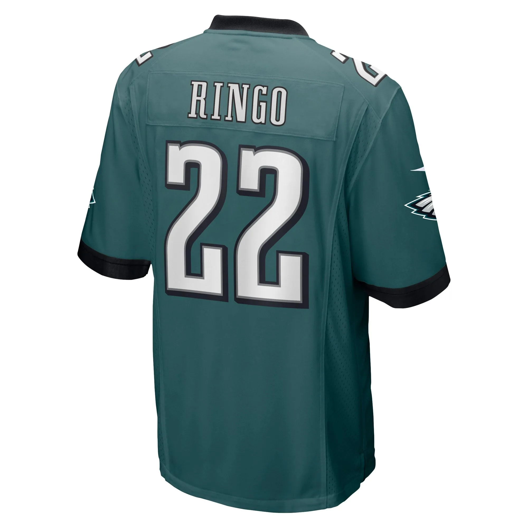 Kelee Ringo Philadelphia Eagles  Team Game Jersey - Midnight Green