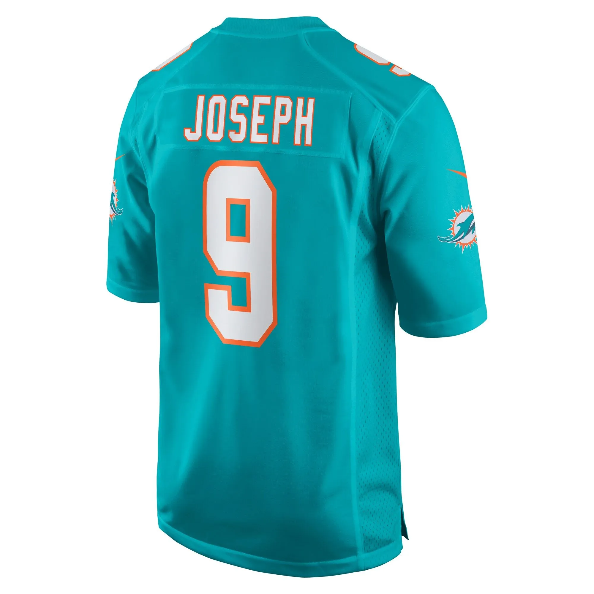 Kelvin Joseph Miami Dolphins  Team Game Jersey -  Aqua