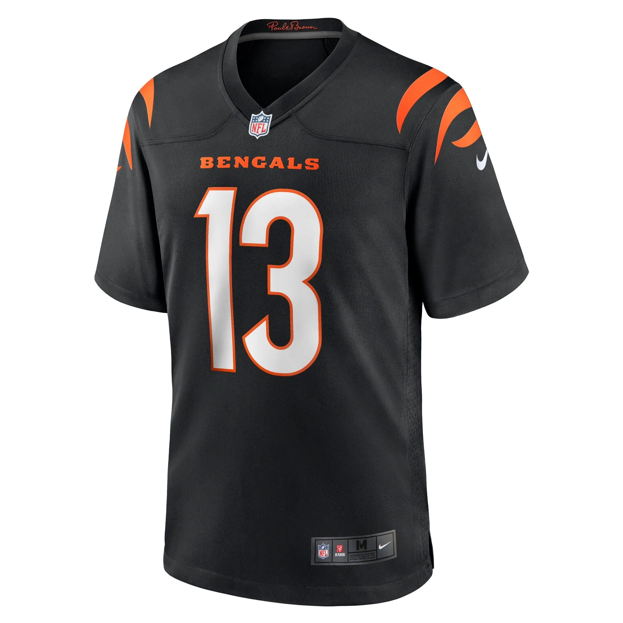 Ken Riley Cincinnati Bengals  Retired Player Game Jersey - Black