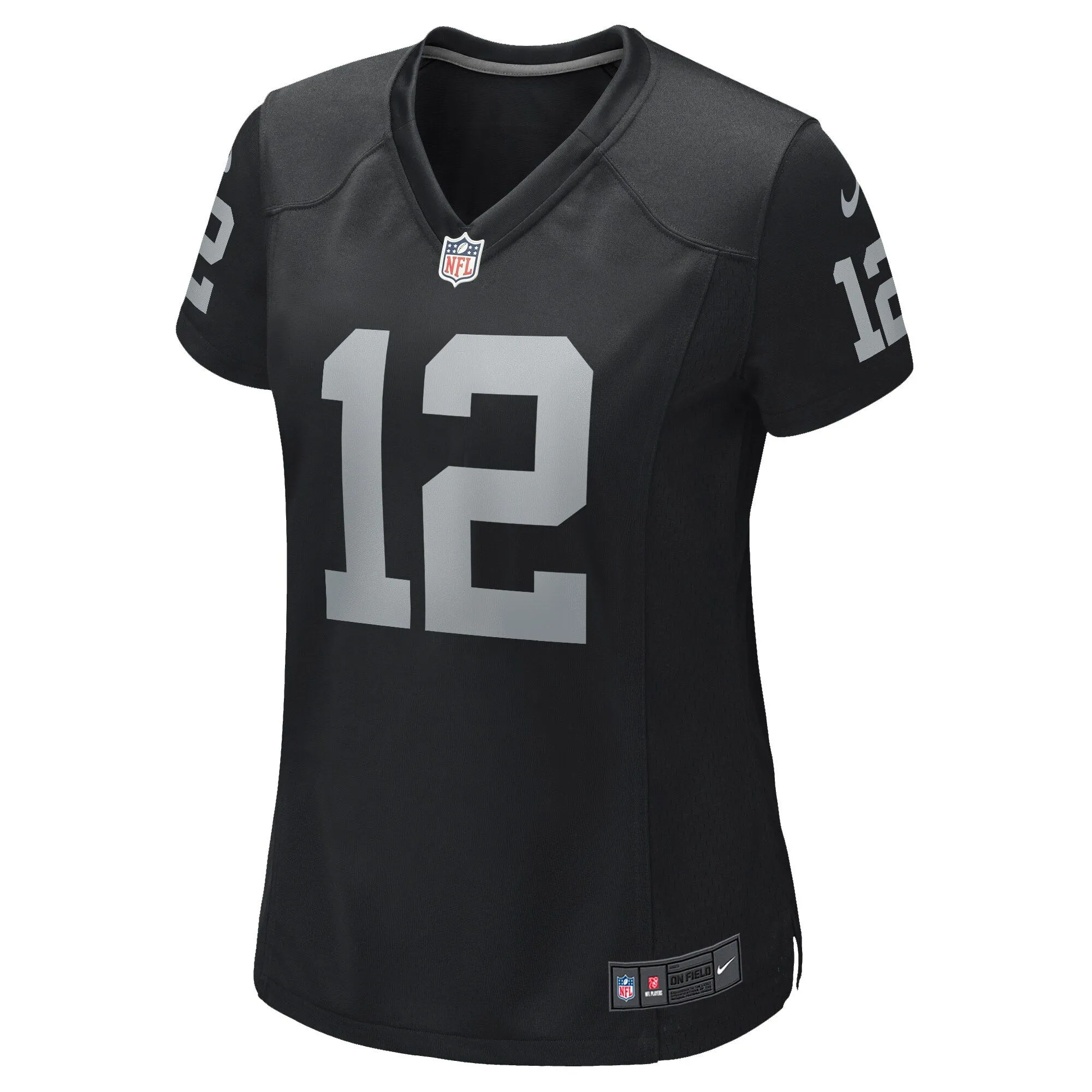 Ken Stabler Las Vegas Raiders  Women's Game Retired Player Jersey - Black