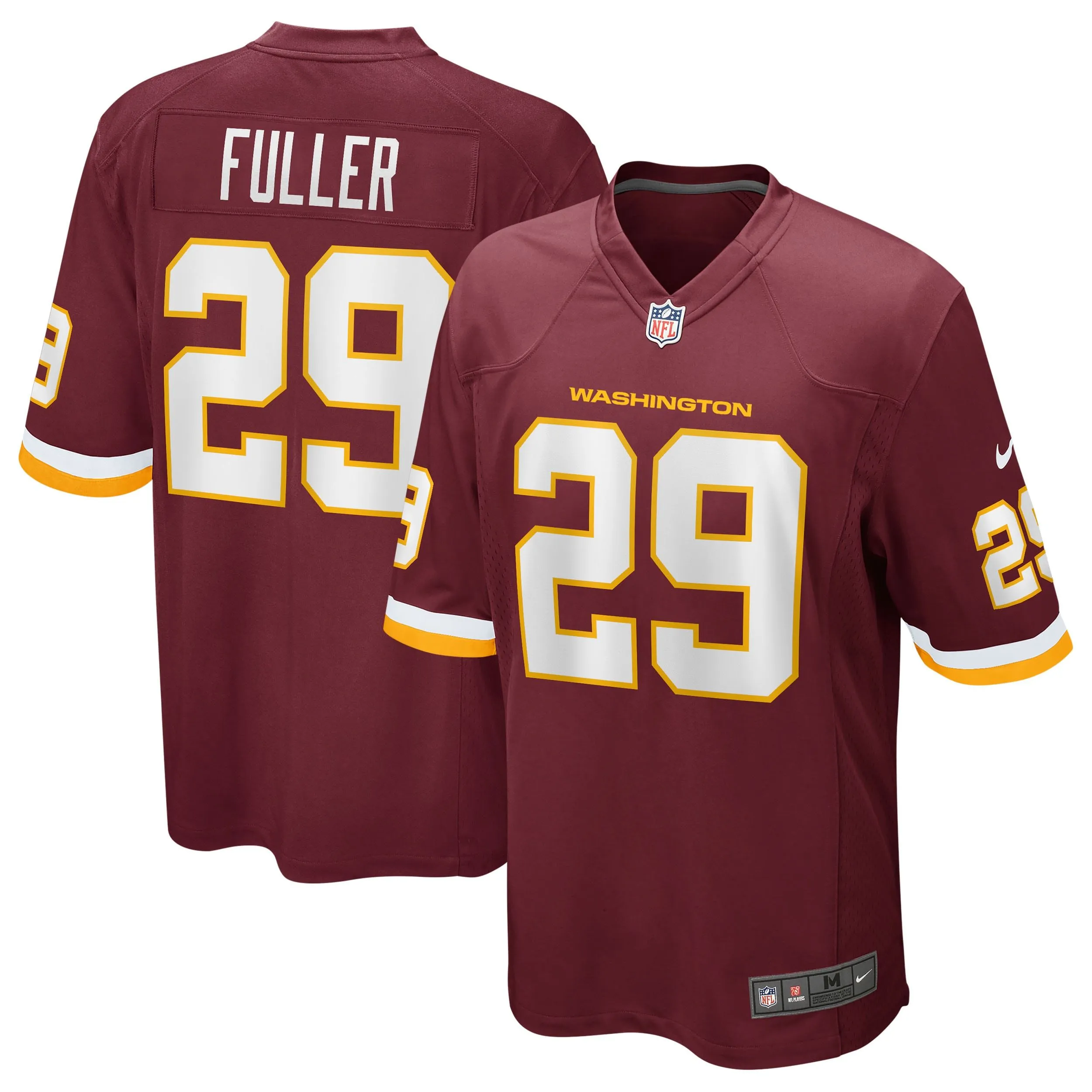 Kendall Fuller Washington Football Team  Team Game Jersey - Burgundy