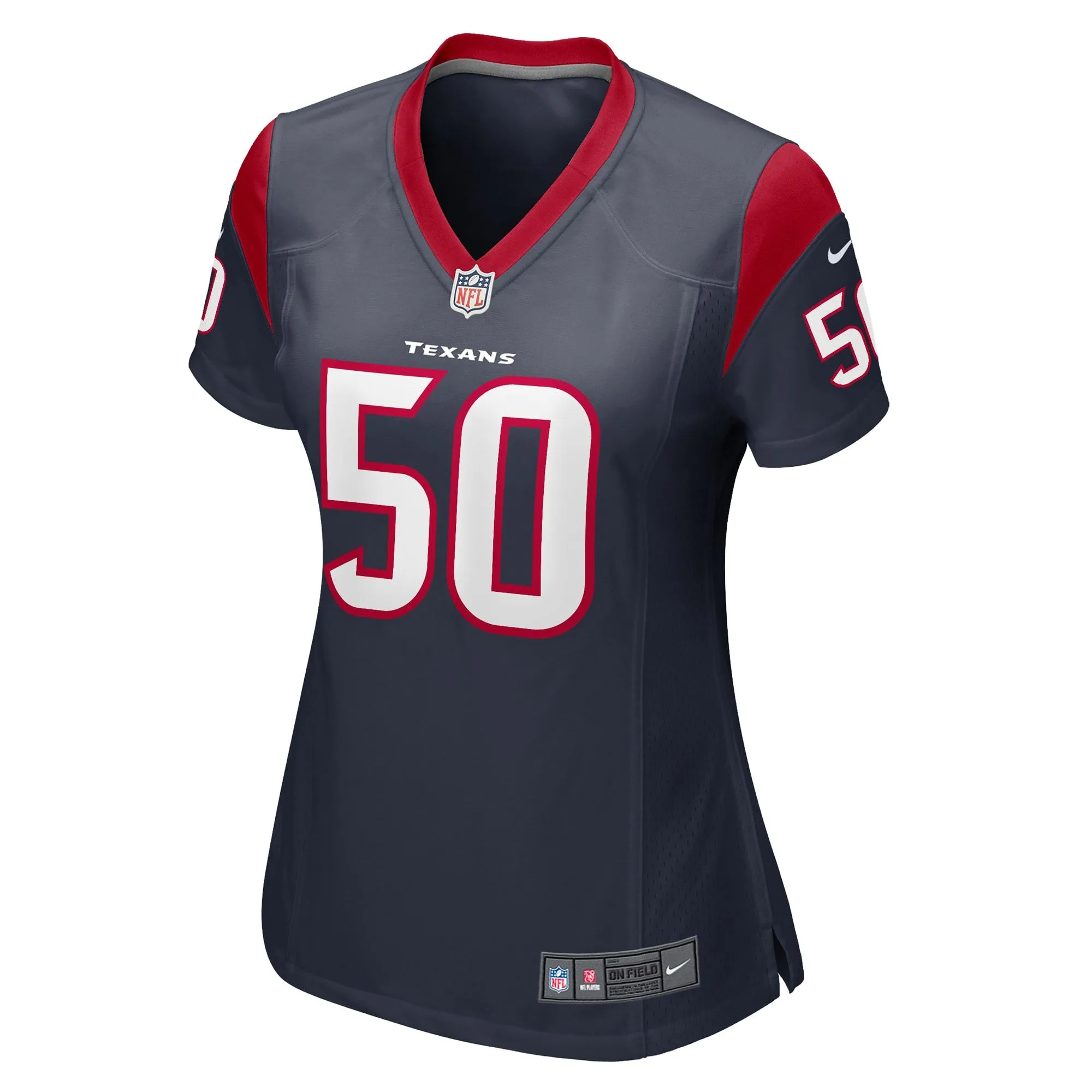 Kendrick Green Houston Texans  Women's Team Game Jersey -  Navy