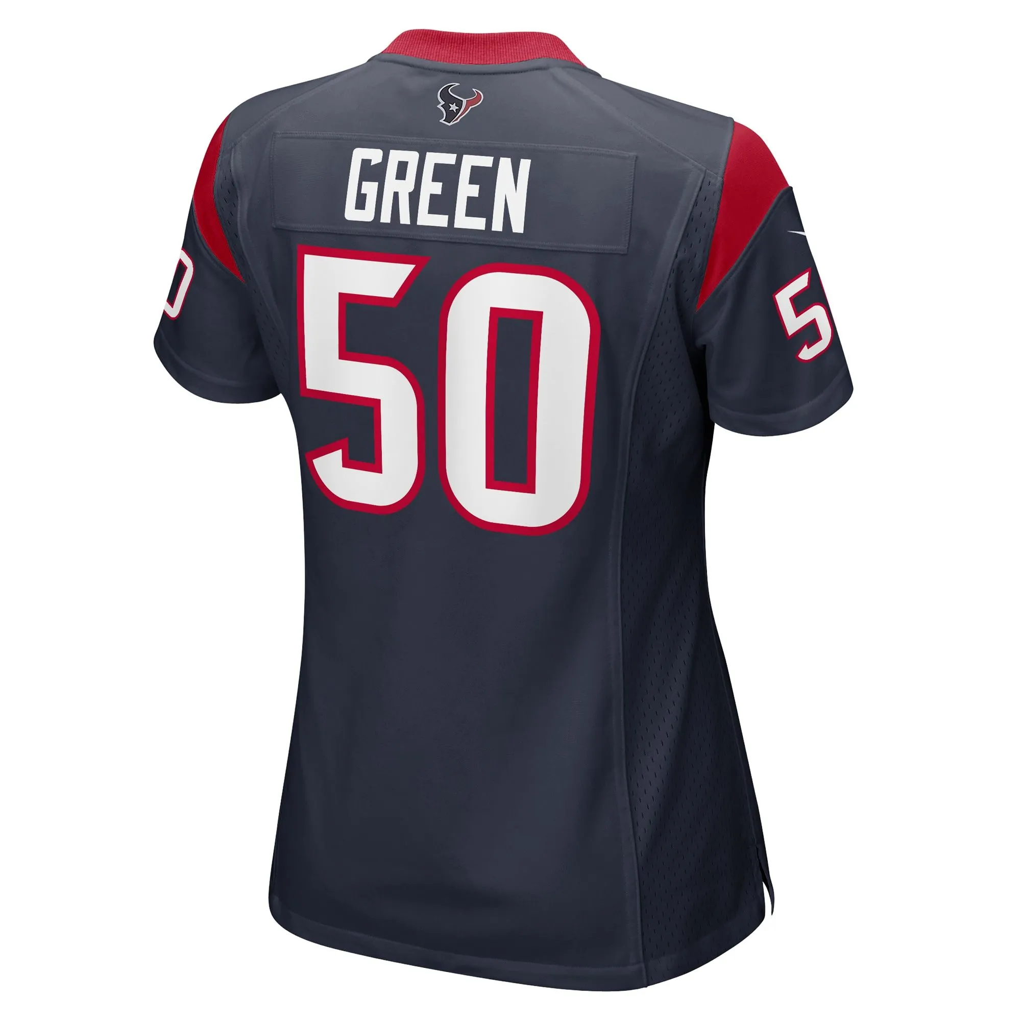 Kendrick Green Houston Texans  Women's Team Game Jersey -  Navy