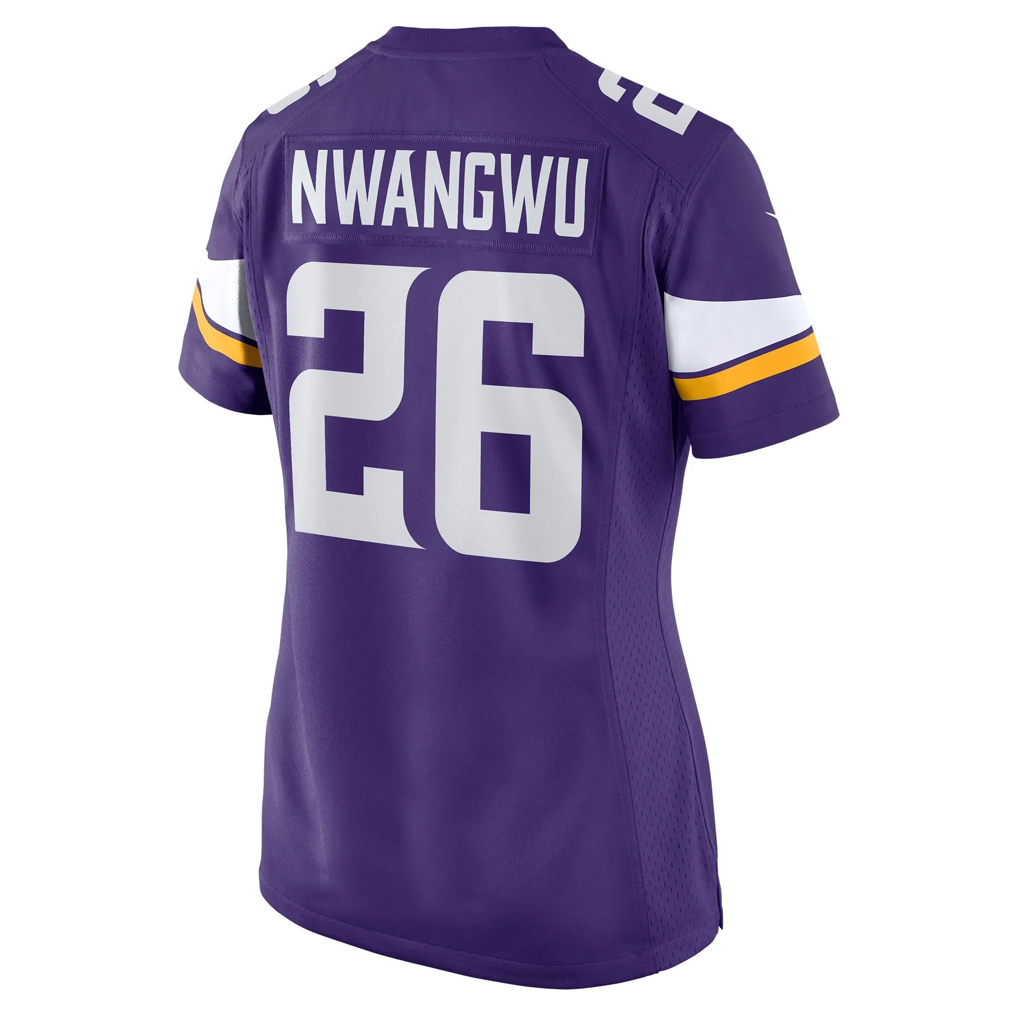 Kene Nwangwu Minnesota Vikings  Women's Game Jersey - Purple