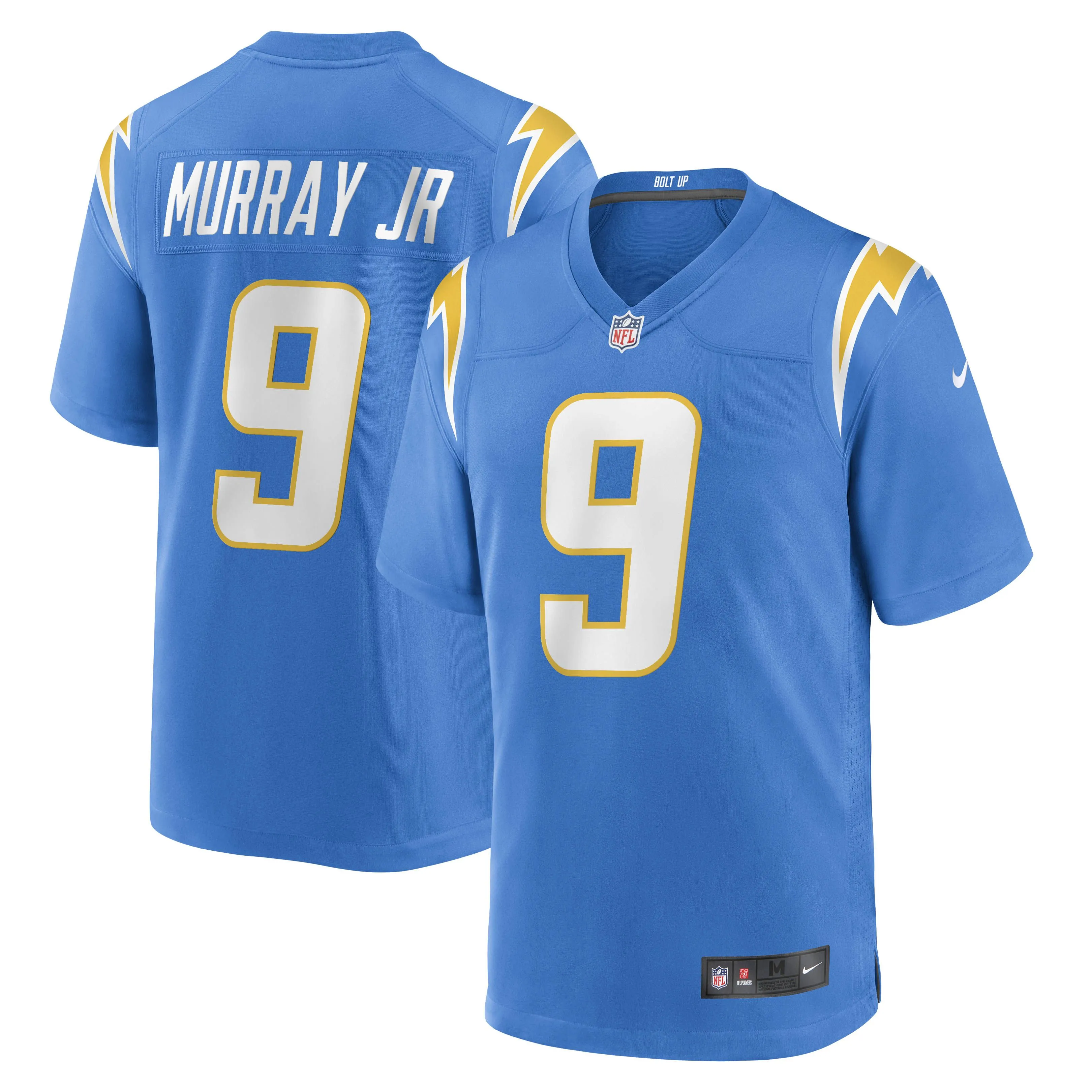 Kenneth Murray Jr. Los Angeles Chargers  Game Jersey - Powder Blue