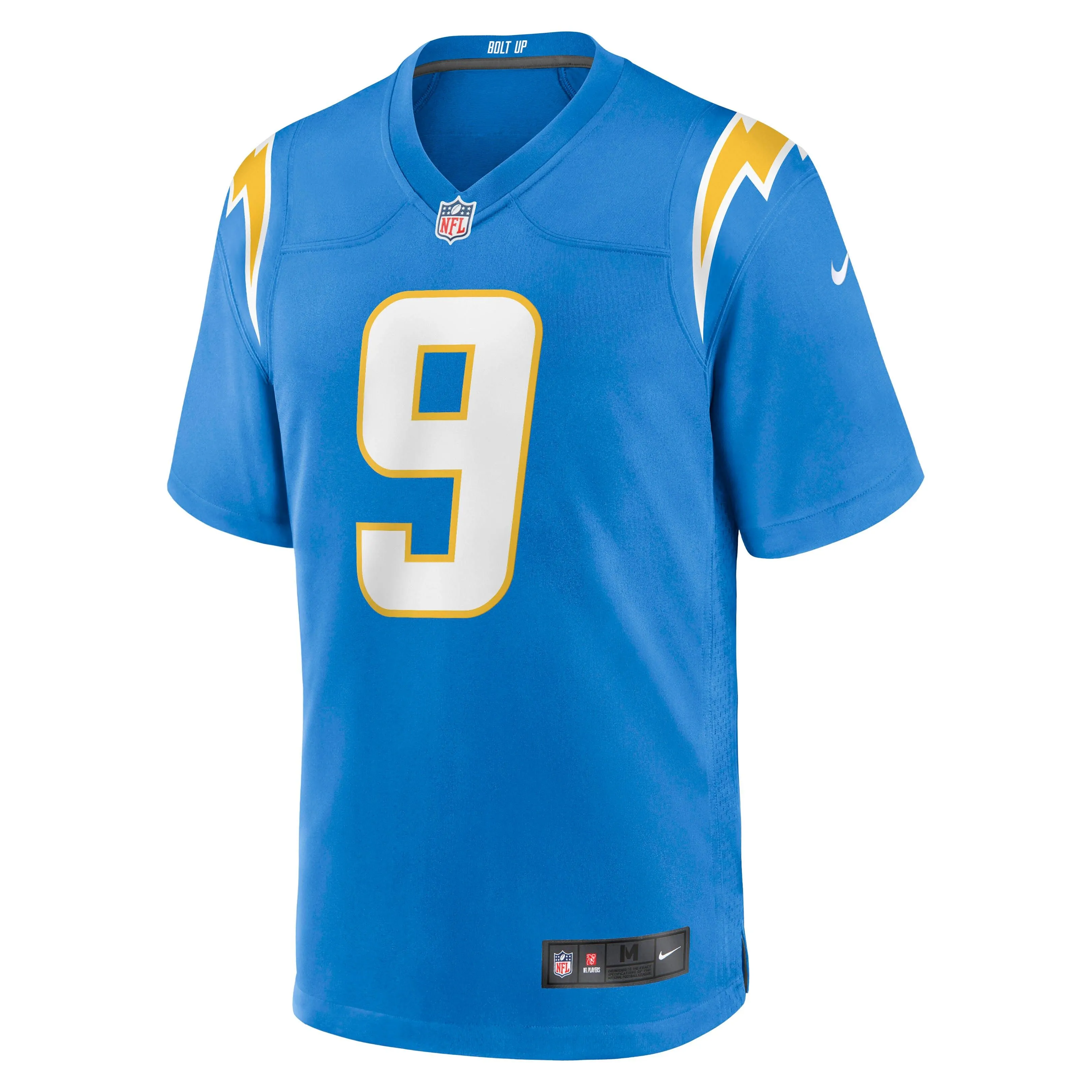 Kenneth Murray Jr. Los Angeles Chargers  Game Jersey - Powder Blue