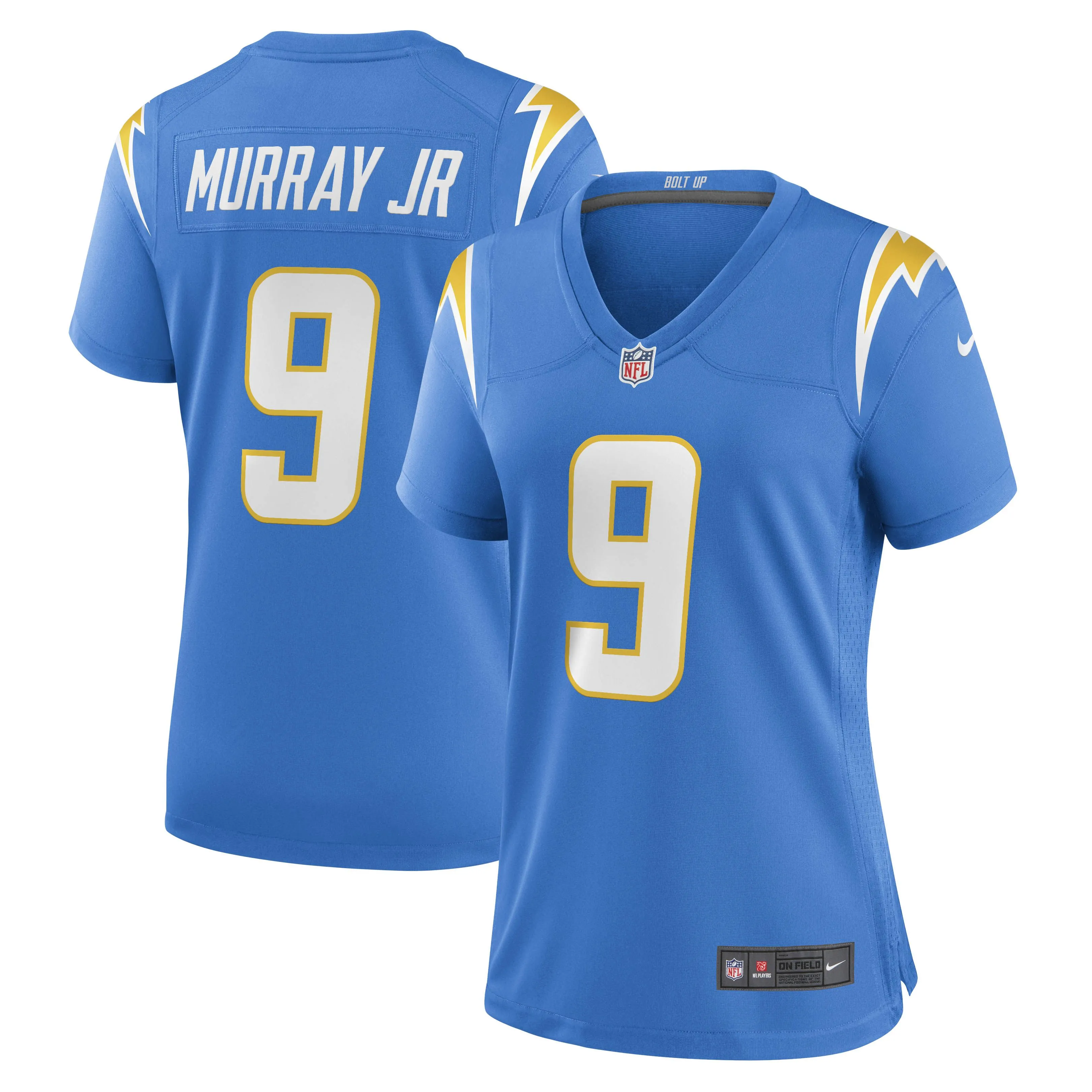 Kenneth Murray Jr. Los Angeles Chargers  Women's Game Jersey - Powder Blue