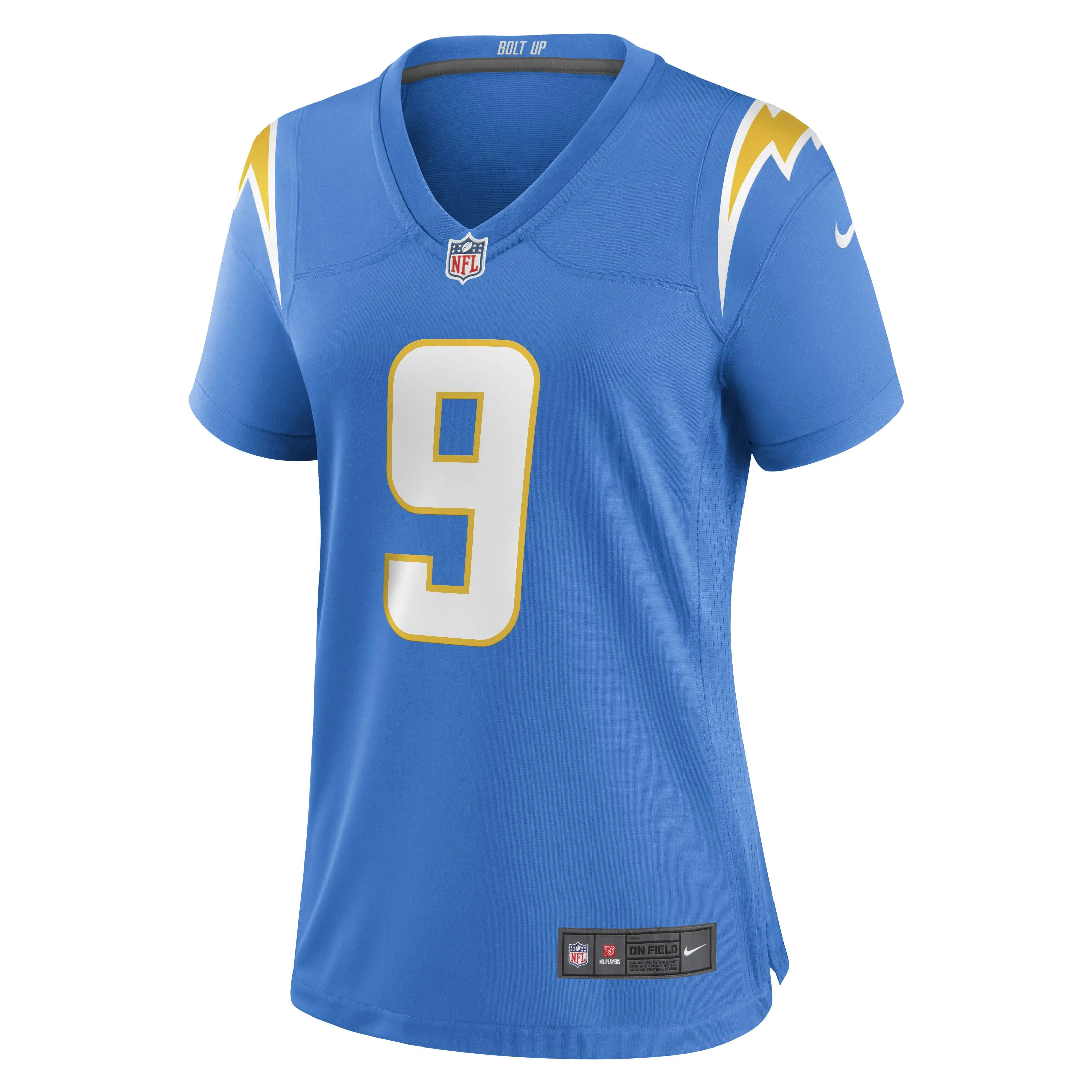 Kenneth Murray Jr. Los Angeles Chargers  Women's Game Jersey - Powder Blue