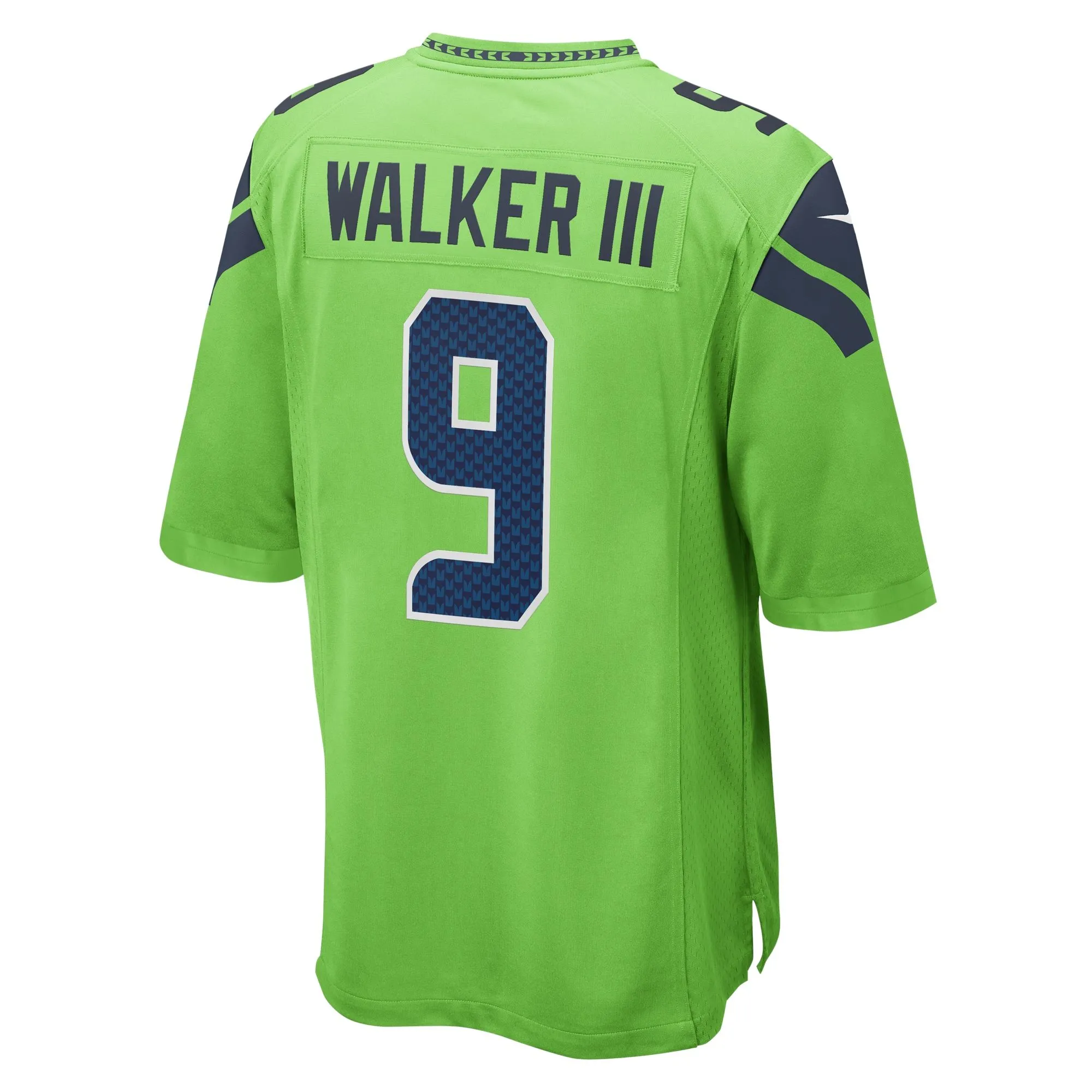 Kenneth Walker III Seattle Seahawks   Game Jersey - Neon Green