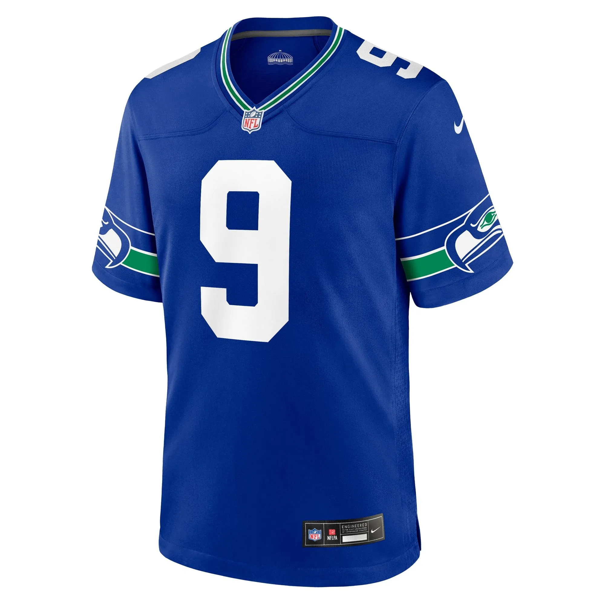 Kenneth Walker III Seattle Seahawks  Throwback Player Game Jersey - Royal