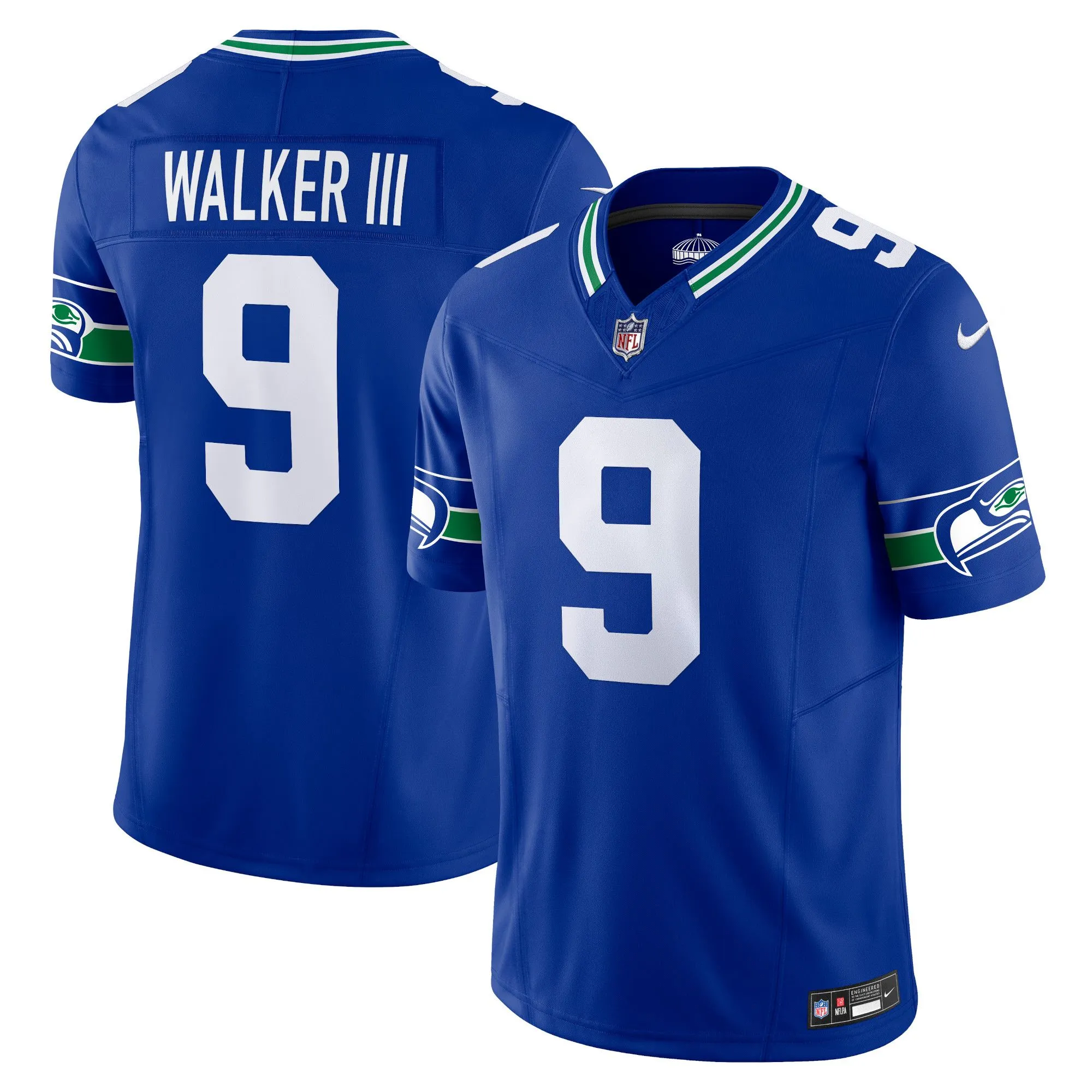 Kenneth Walker III Seattle Seahawks  Vapor F.U.S.E. Limited Jersey - Royal