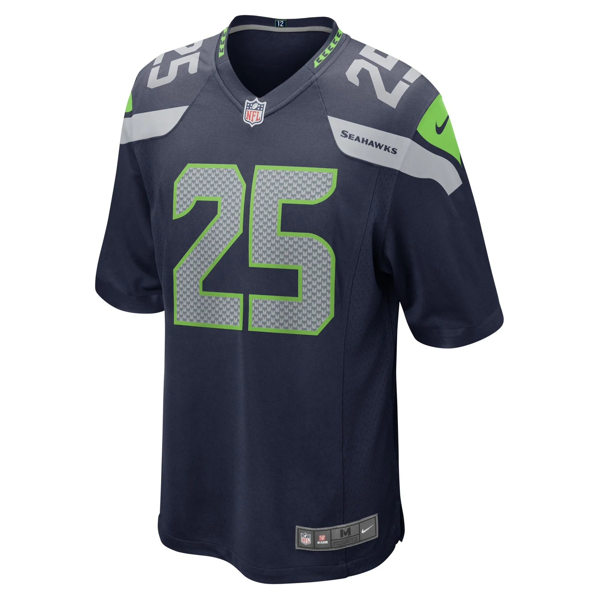 Kenny McIntosh Seattle Seahawks   Game Jersey - College Navy